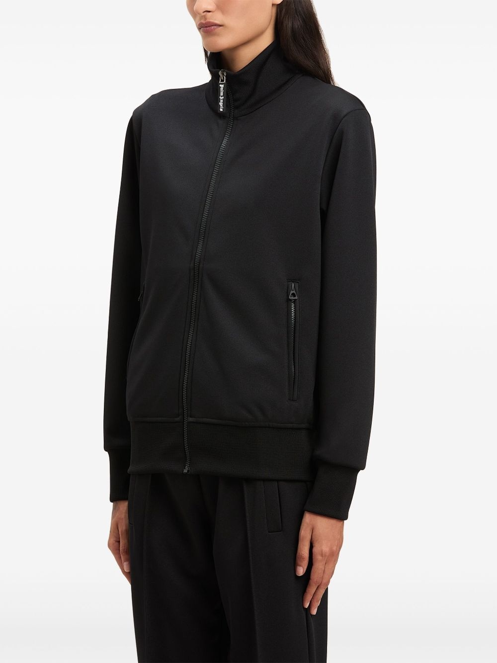 logo-print track jacket - 4