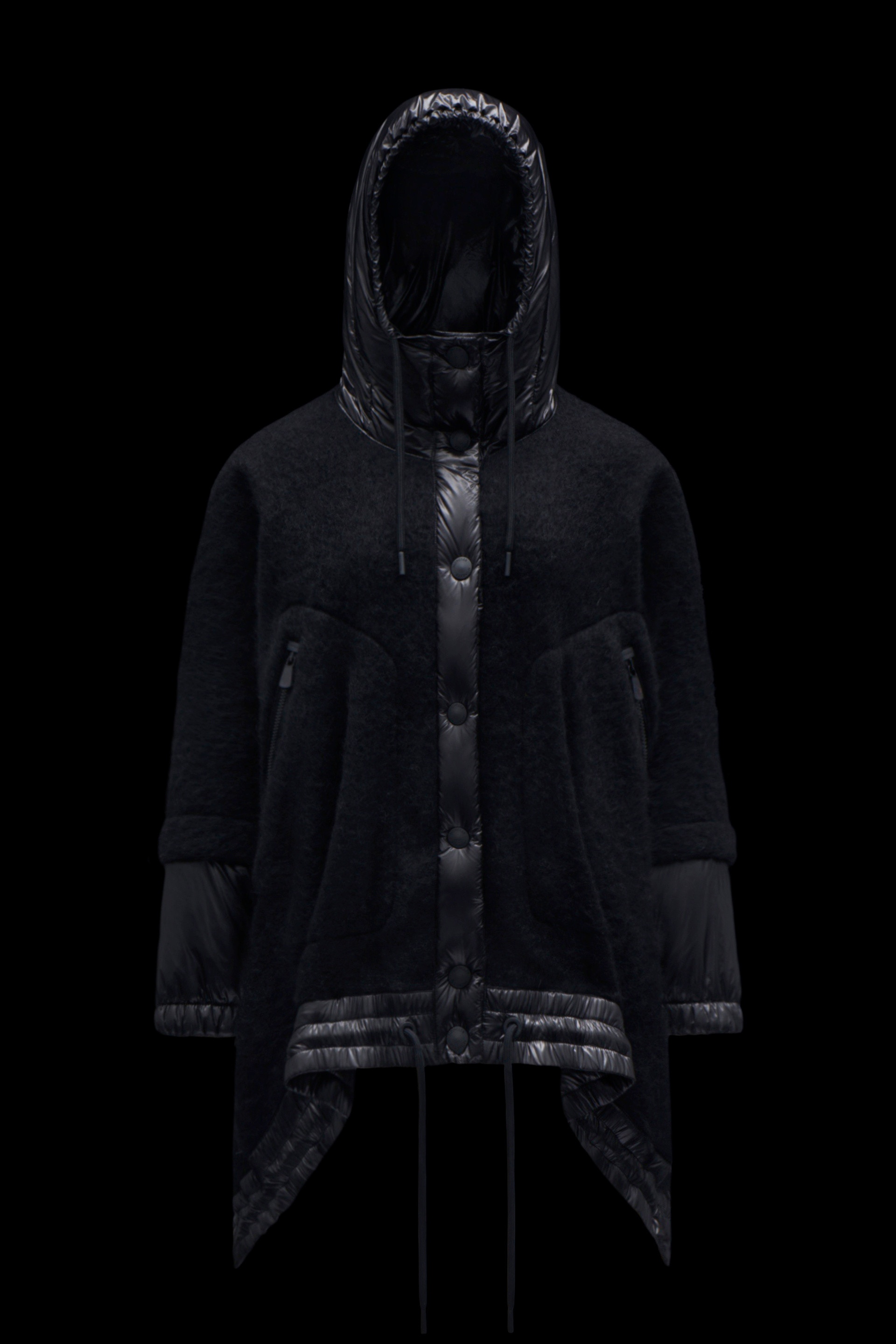 Mohair, Wool & Alpaca Cape - 1