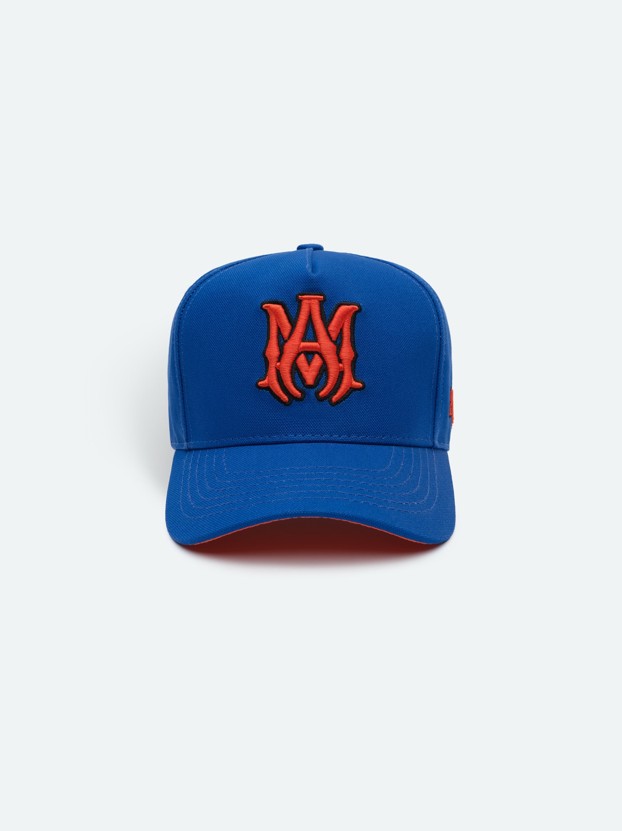 XO FULL CANVAS HAT- BLUE/ORANGE - 1