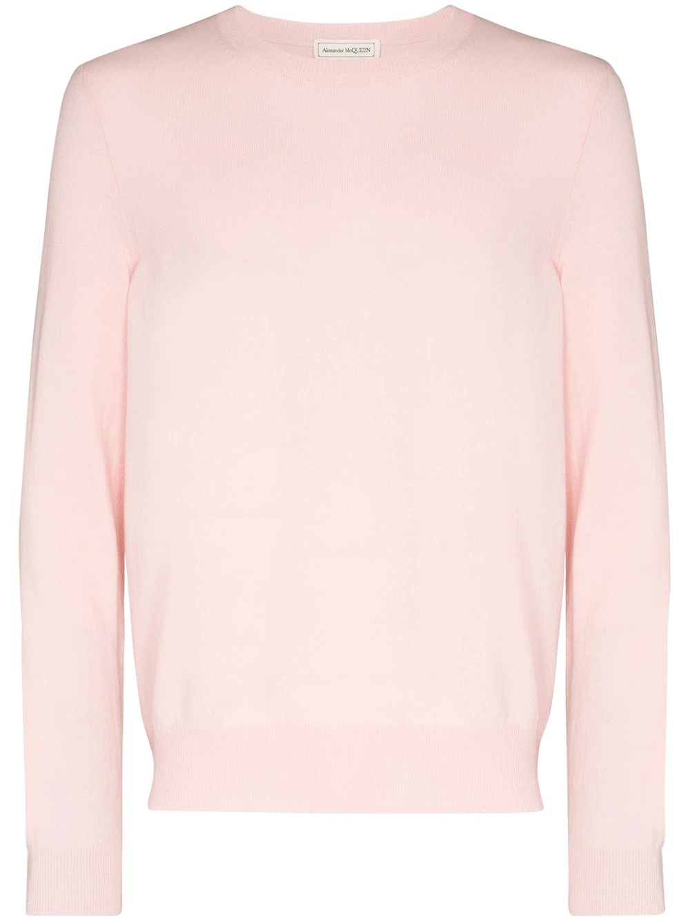 crew-neck cashmere jumper - 1