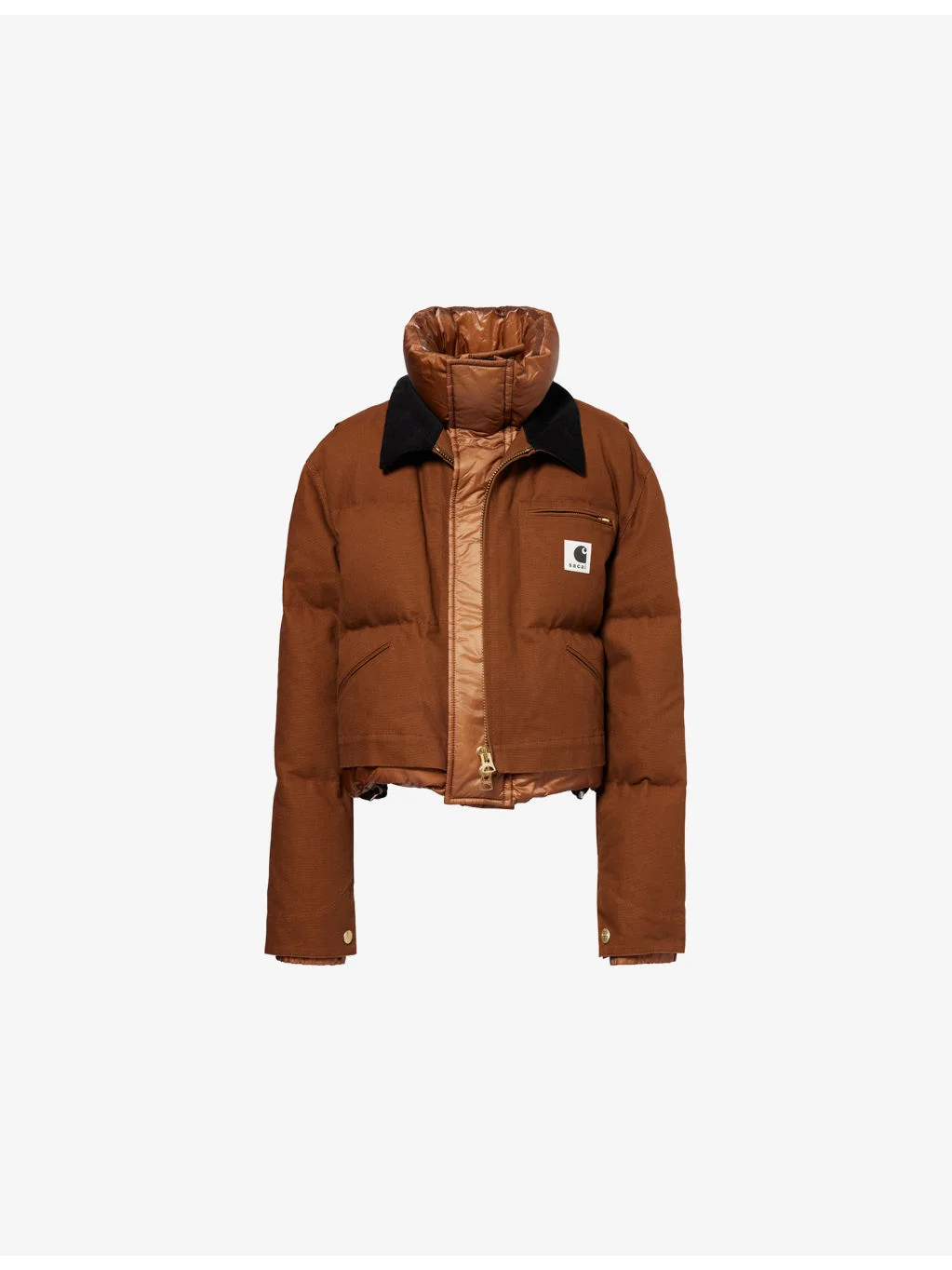Sacai x Carhartt WIP Duck Padded Cotton Jacket - 1