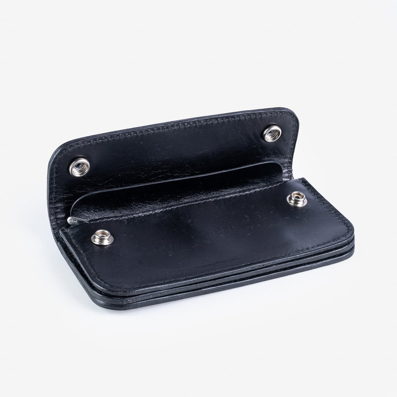 Iron Heart LE-ANSW GOOD ART HLYWD Army/Navy Surplus Wallet w/ Sterling Silver Rosette Snaps and Rosette Pringle outlook