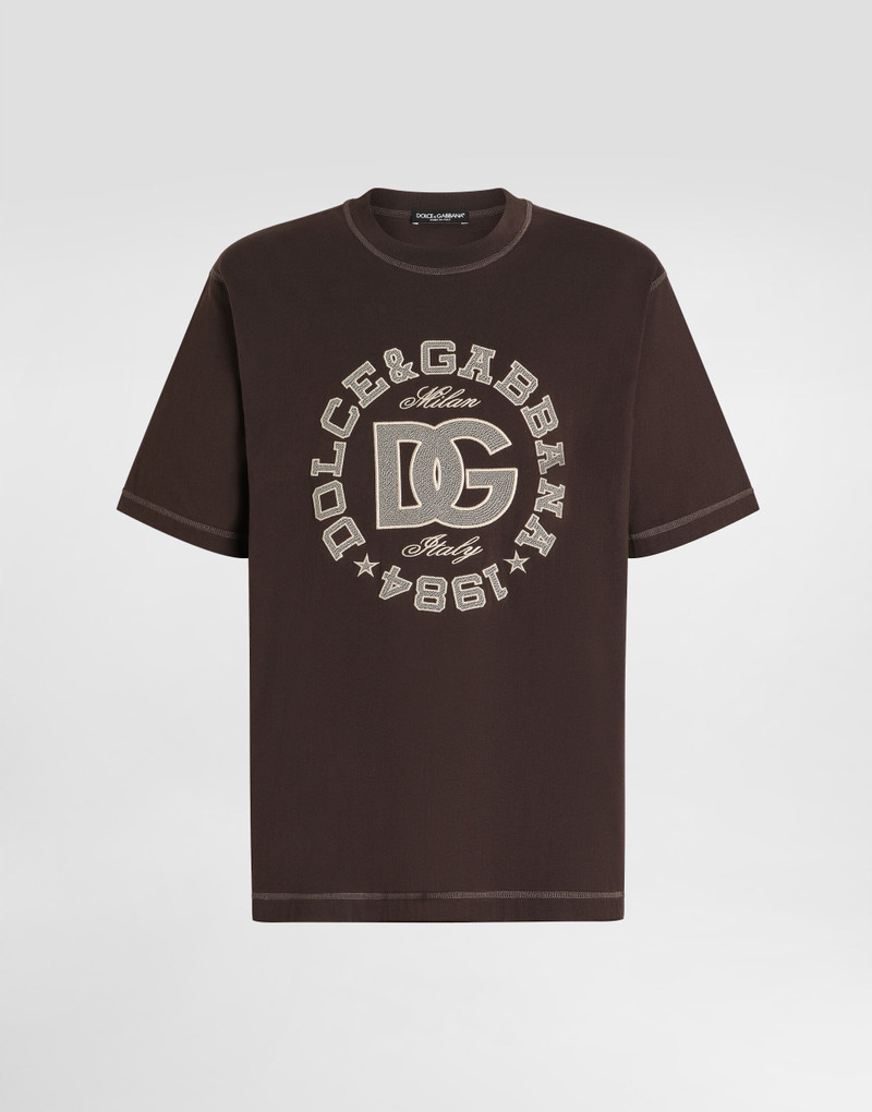 Cotton t-shirt with embroidery 1