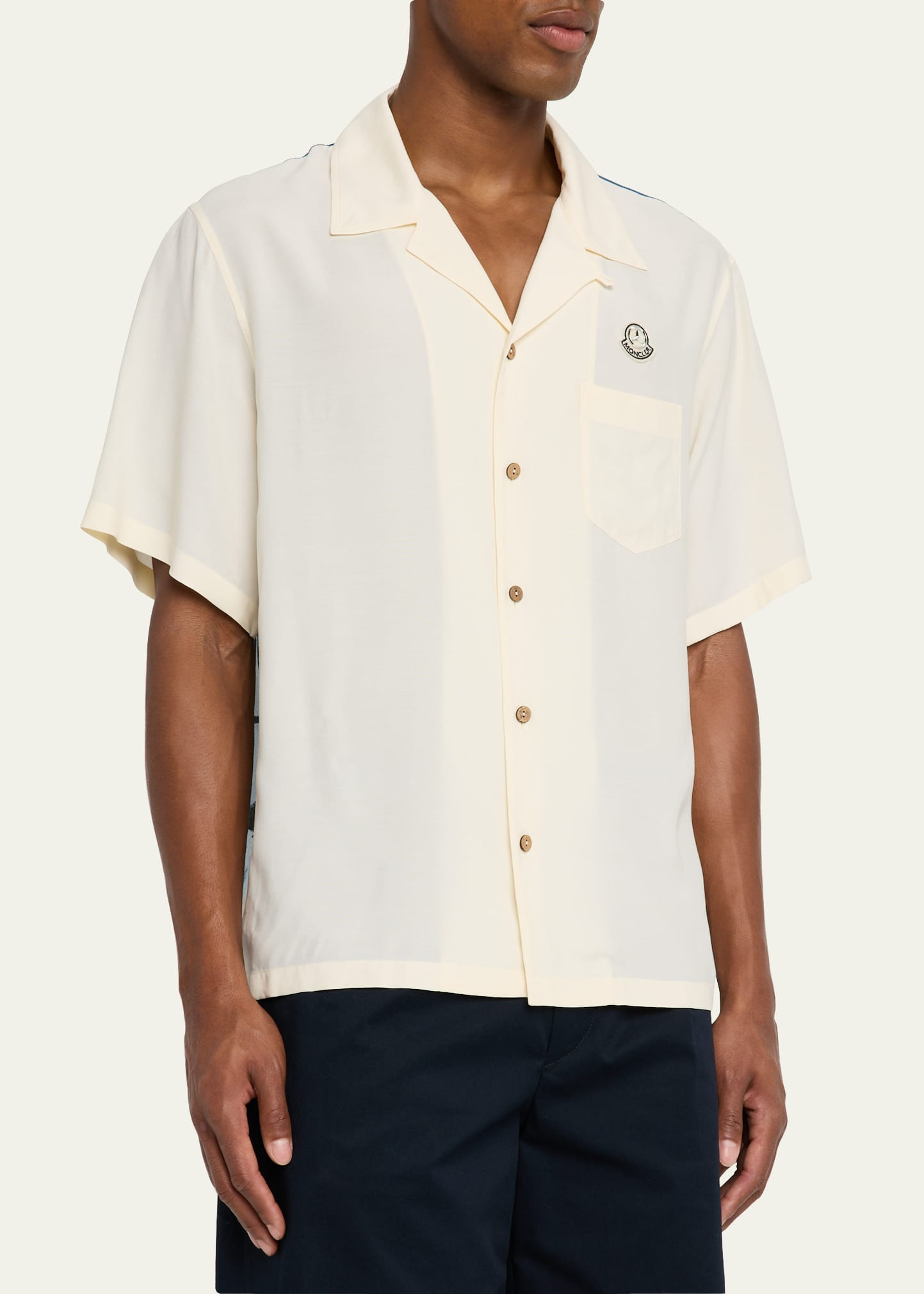x Mercedes-Benz by NIGO Men's Satin Camp Shirt - 4