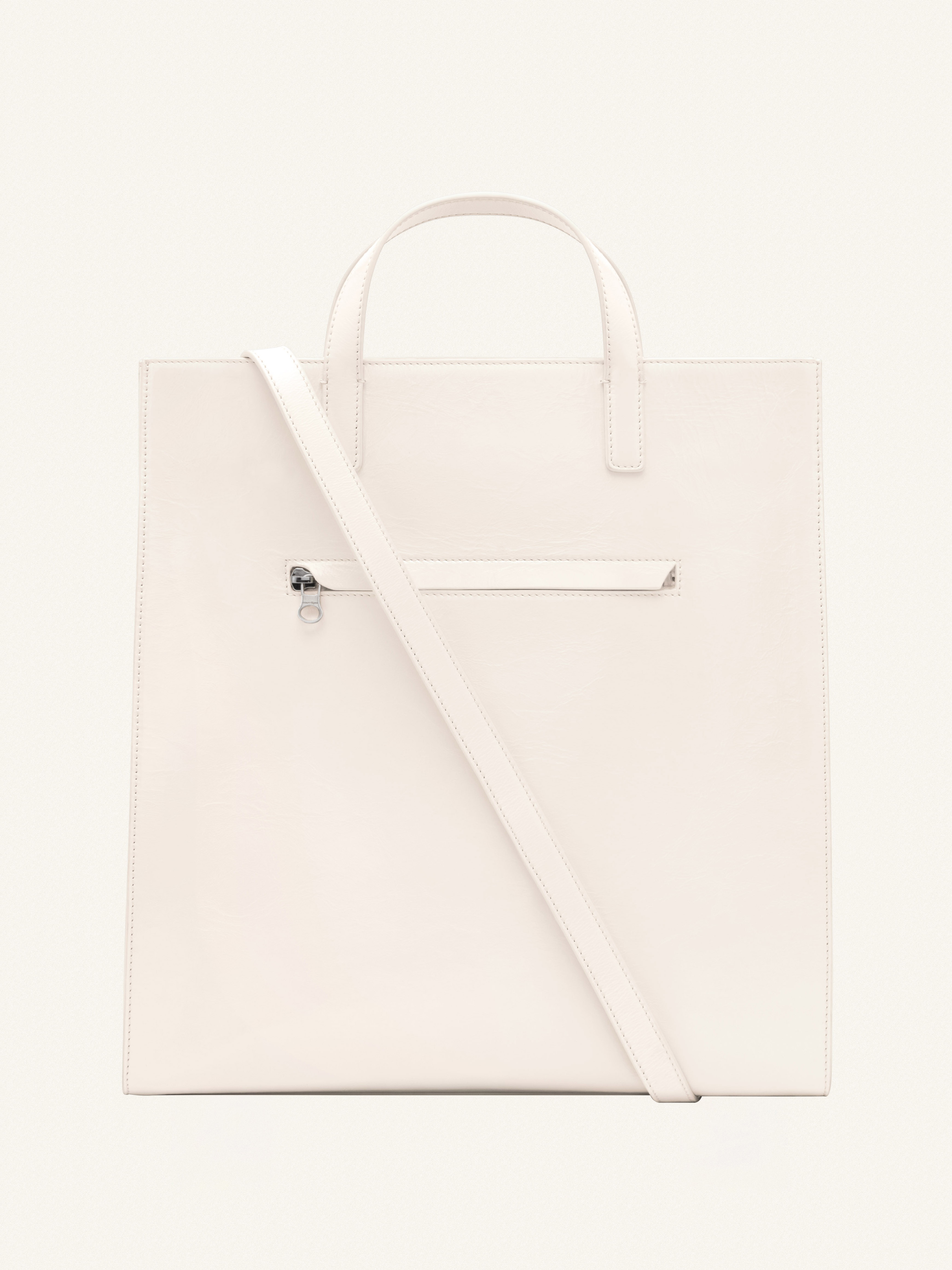 HERITAGE NAPLACK LEATHER TOTE BAG - 3