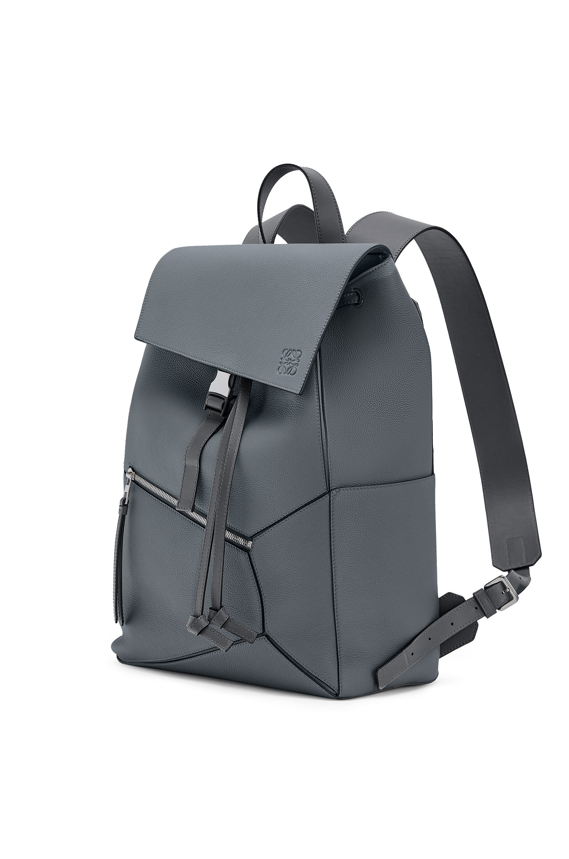 Puzzle backpack in soft grained calfskin - 2