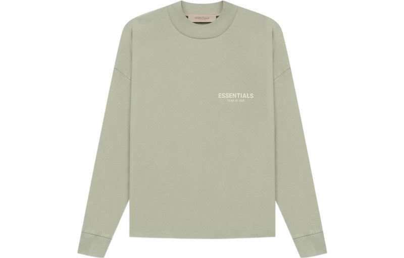 ESSENTIALS Fear of God Essentials SS22 Long Sleeve Tee Seafoam FOG-SS22-144 outlook
