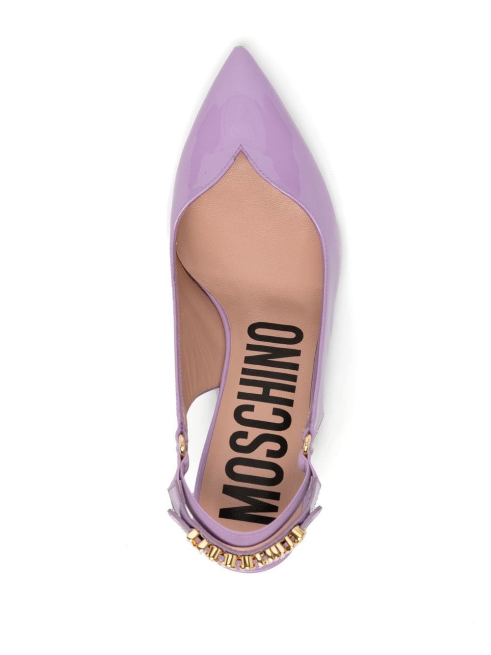closed-toe mid-heel mules - 3