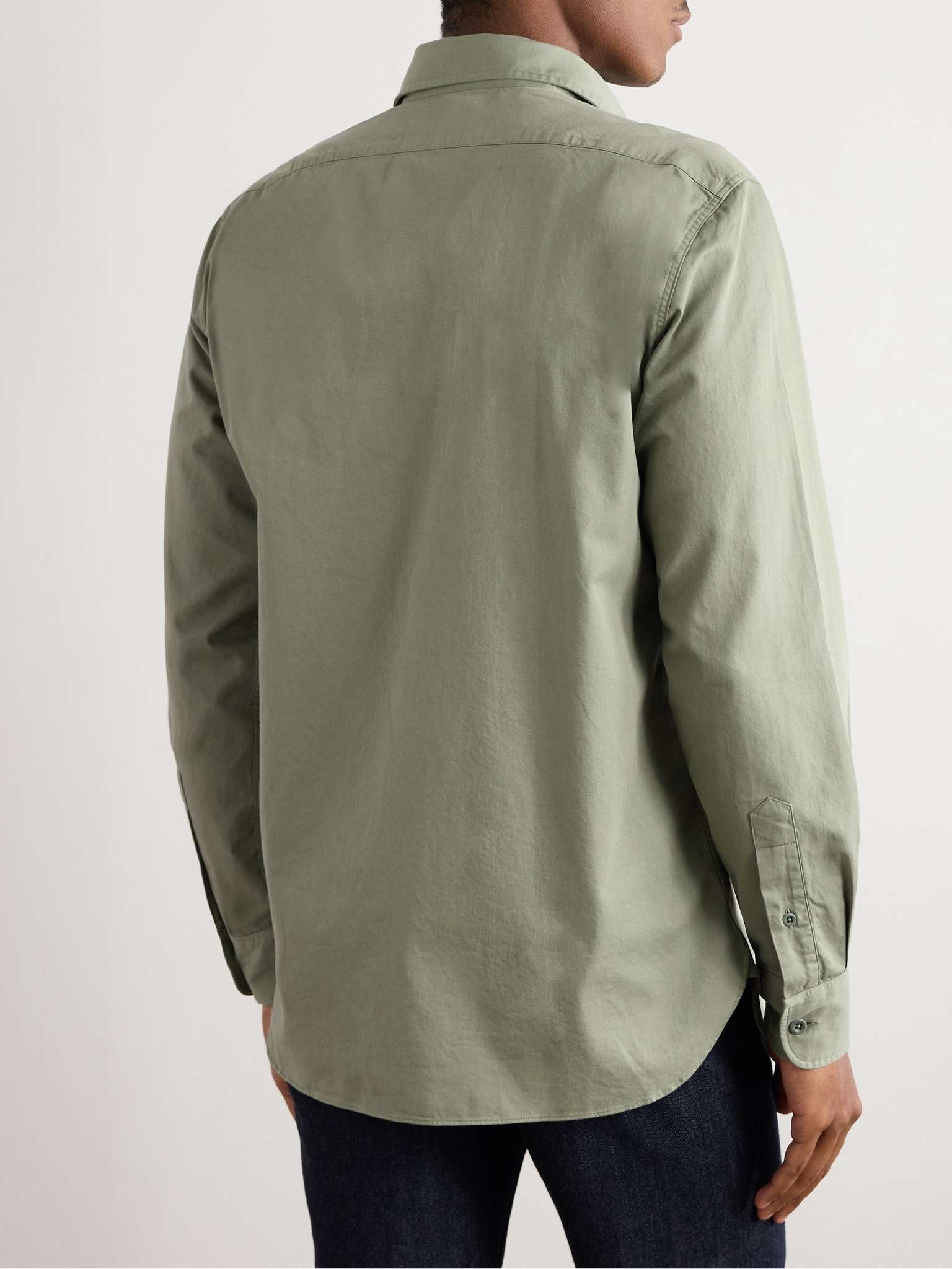 Raleigh Brushed Chino Twill Shirt - 3