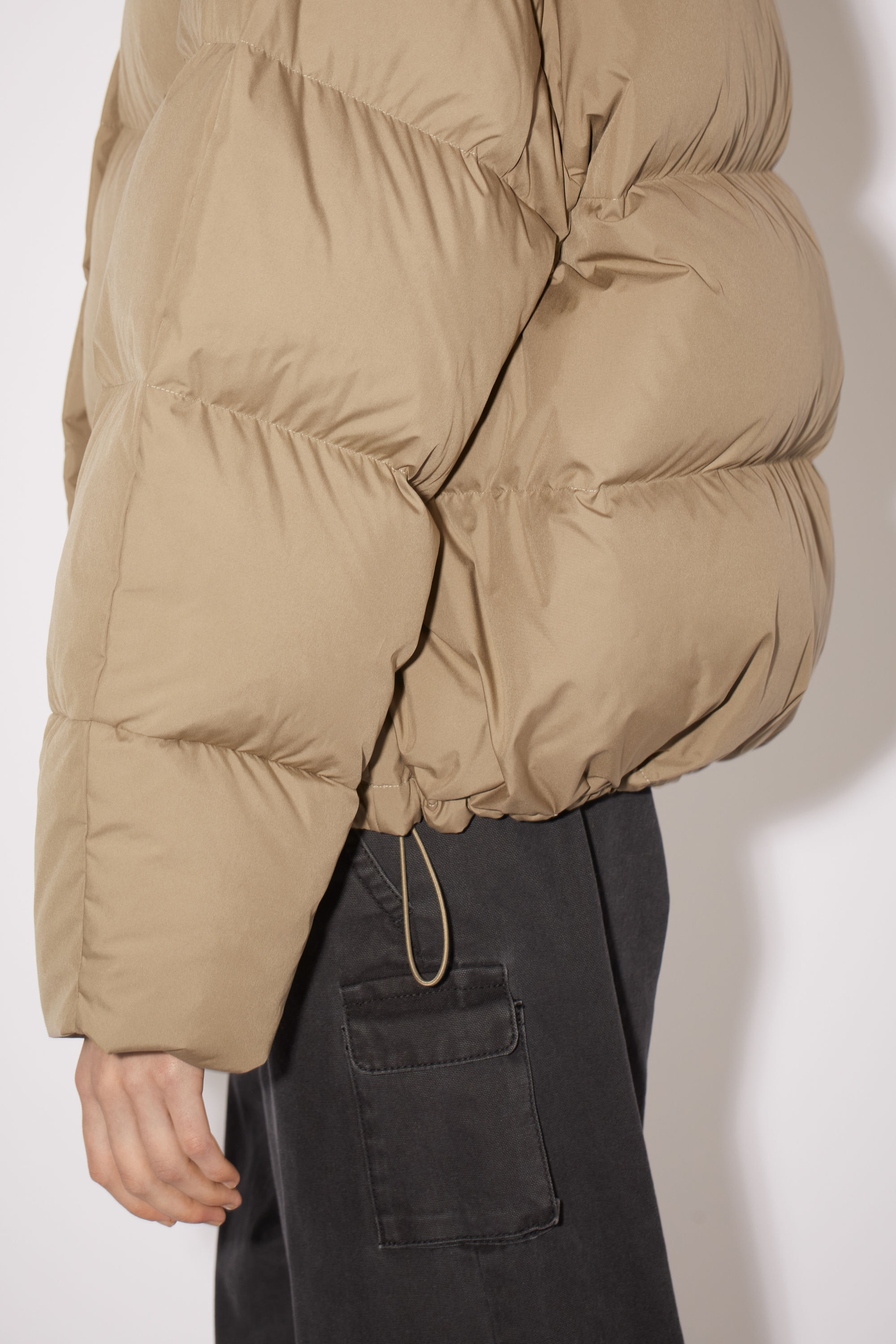 Down puffer jacket - Hunter green - 5