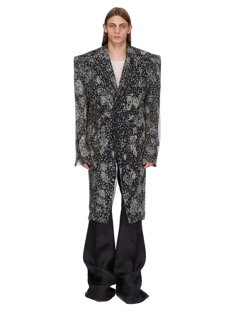 Black & Off-White Hollywood Ricks Coat 1