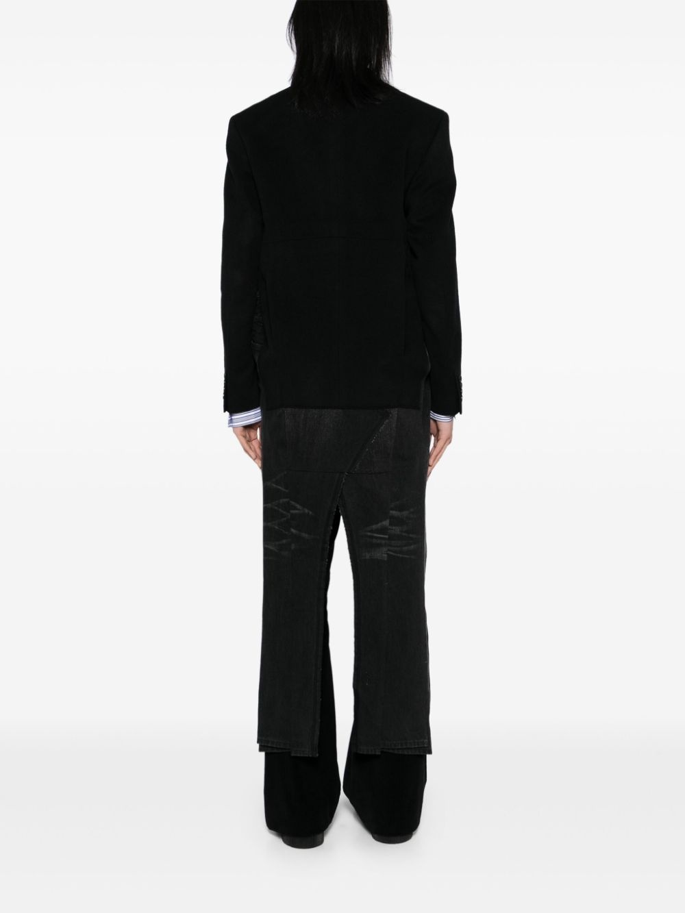 patchwork coat - 4