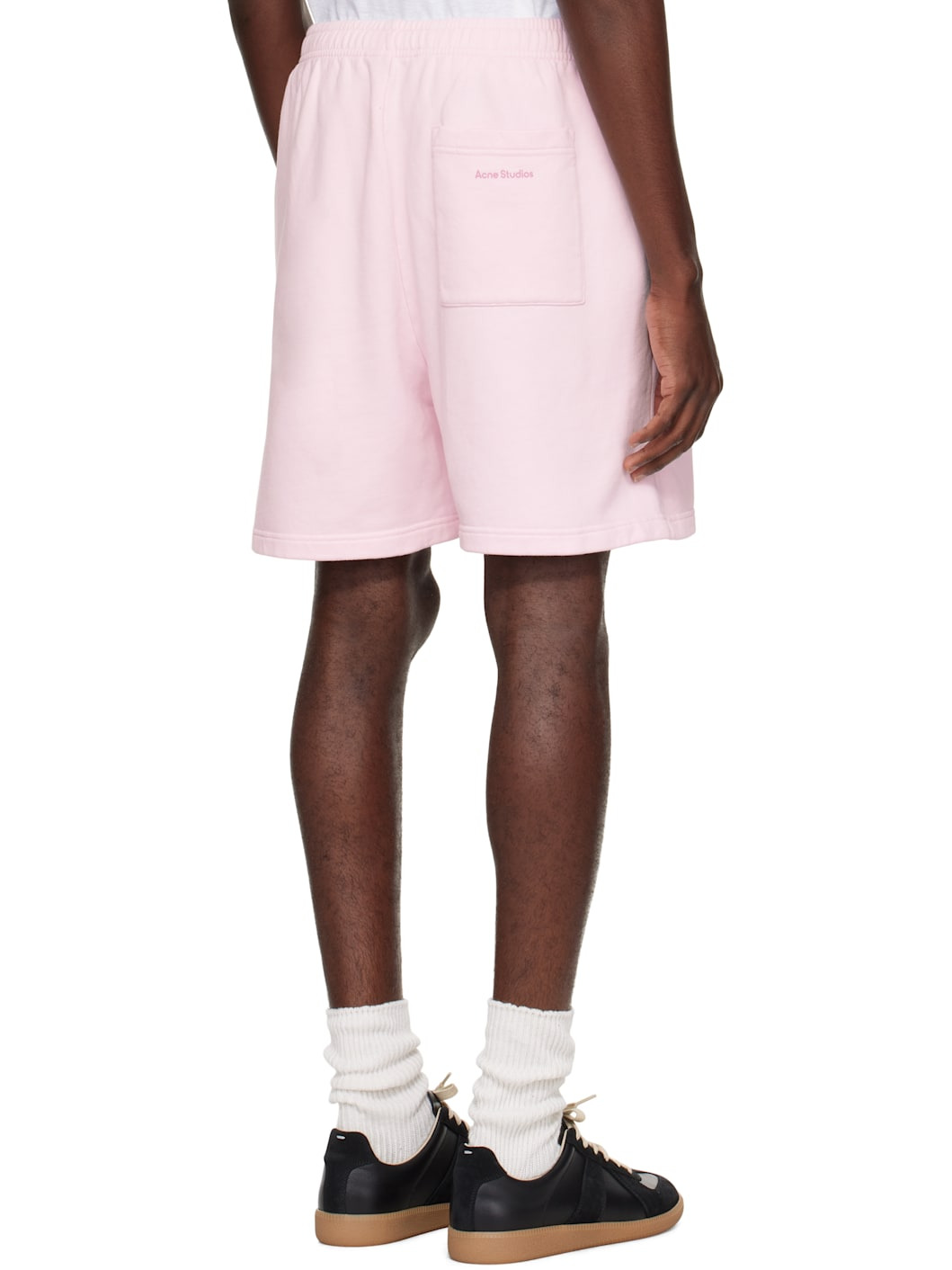 Pink Fleece Shorts - 3