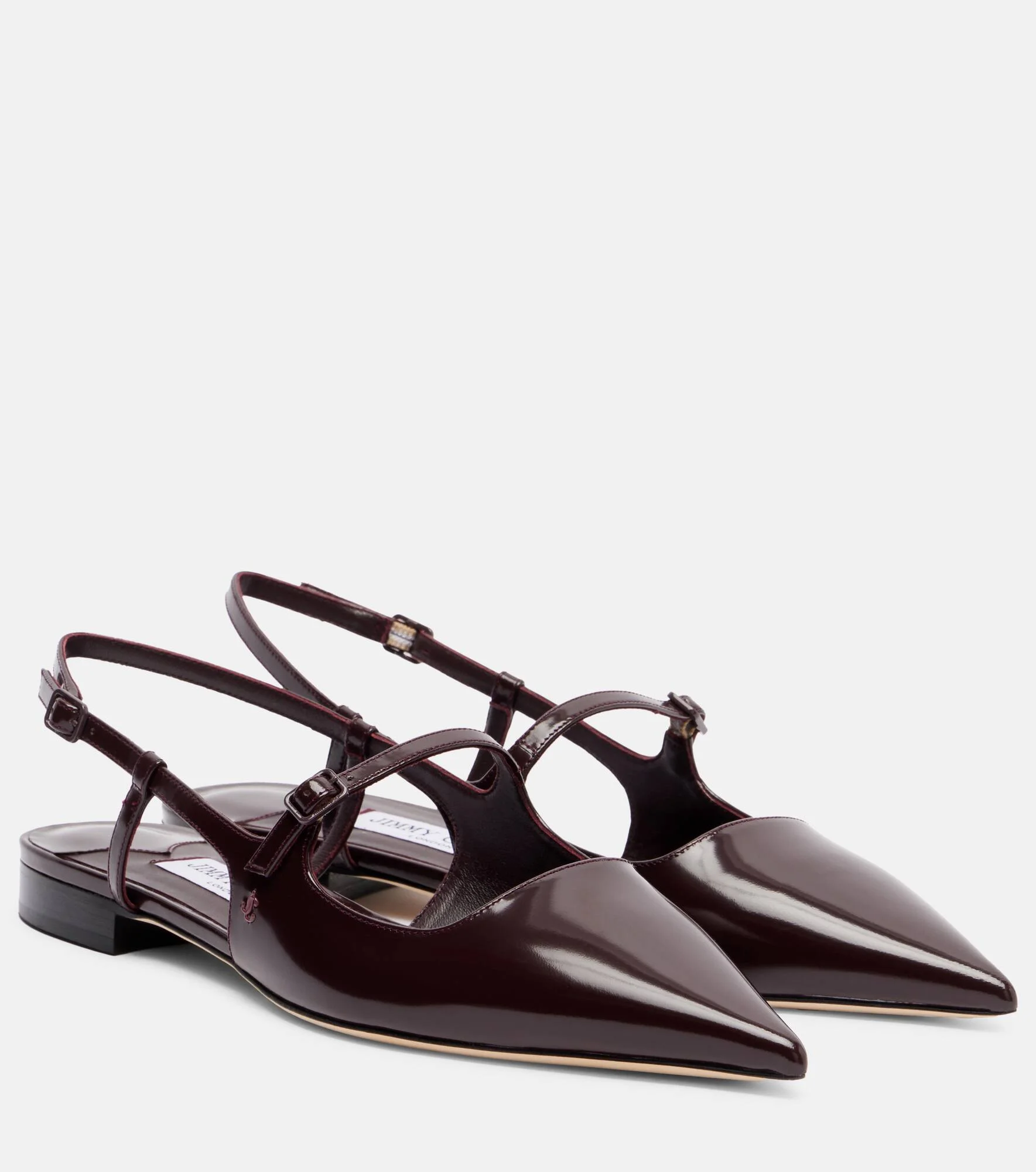 Didi patent leather slingback flats - 1