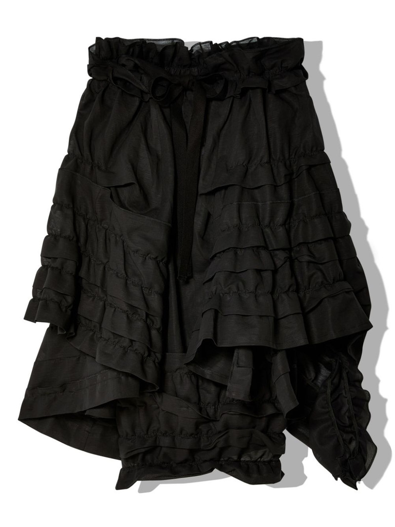 TAO Comme Des Garçons draped asymmetric skirt outlook