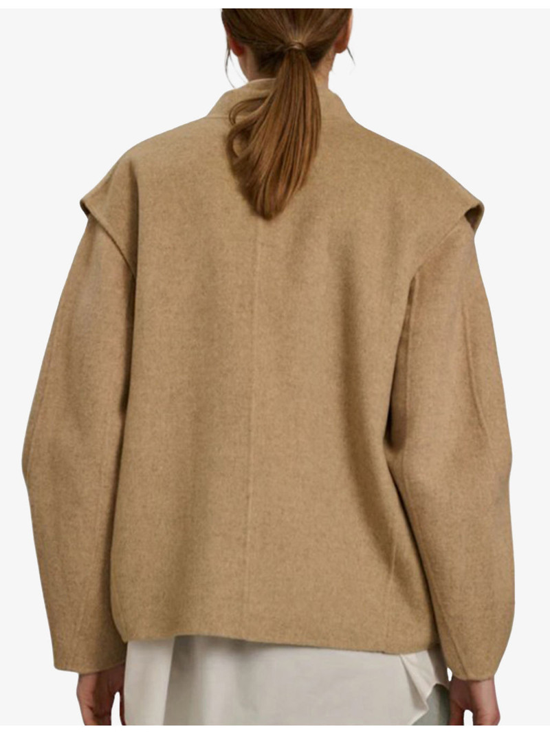 Adeline Sleeveless Wool-Blend Jacket 4