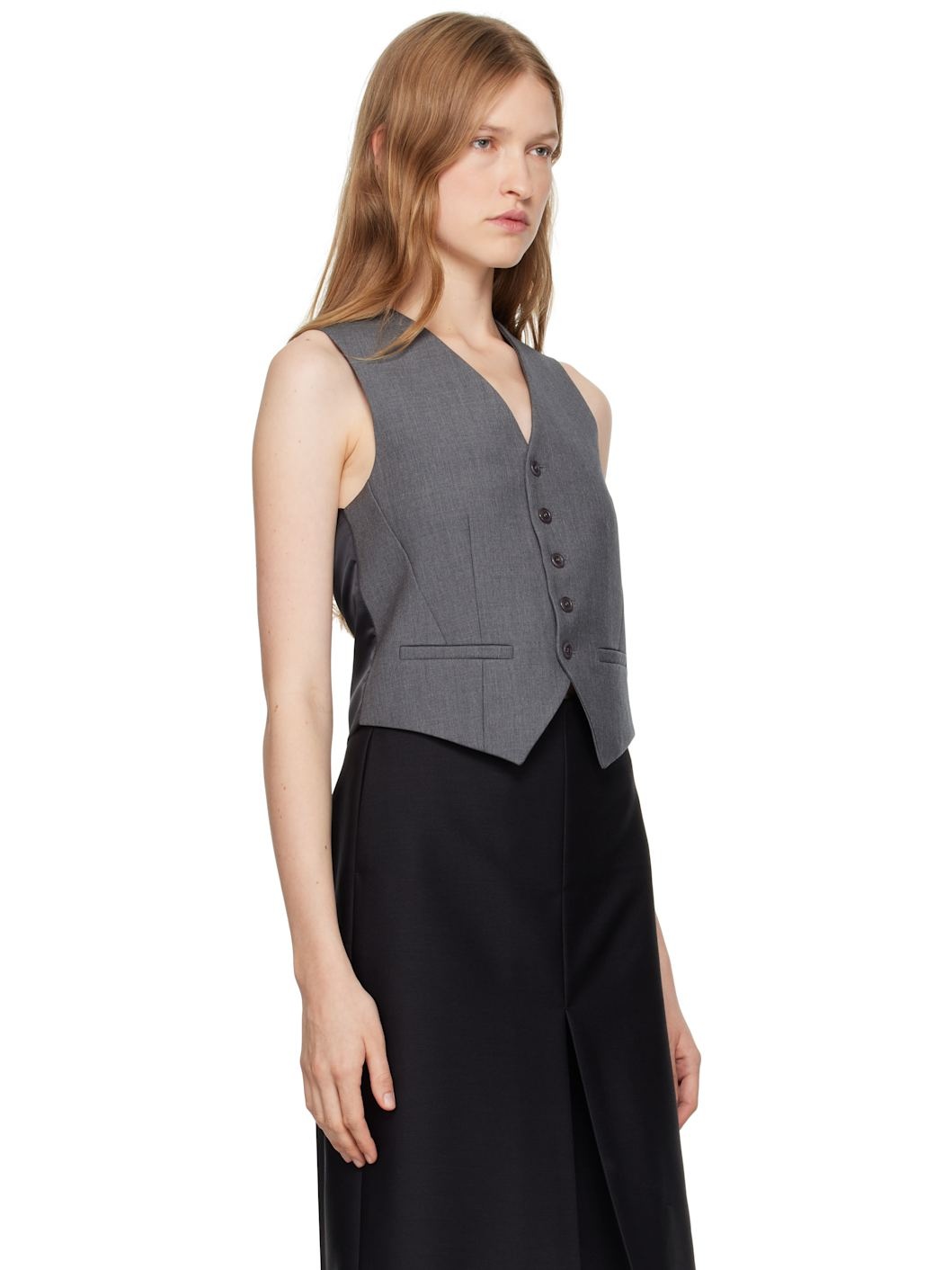 Gray Gelso Vest - 2