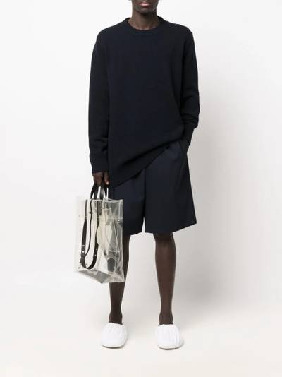 Maison Margiela wool crew-neck jumper outlook