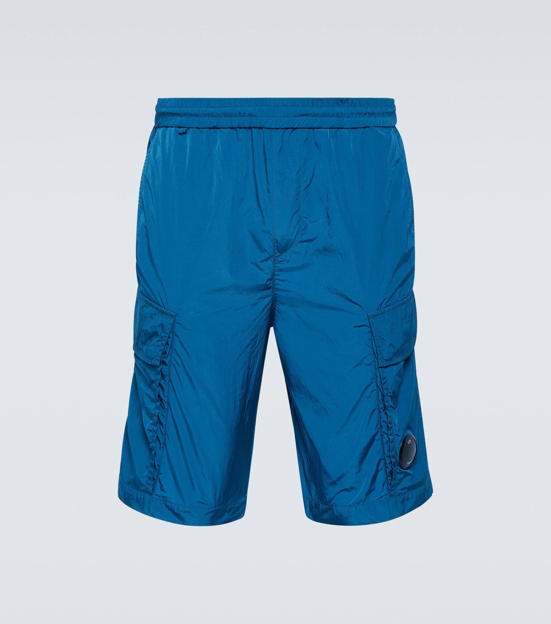 Taffeta cargo shorts - 1