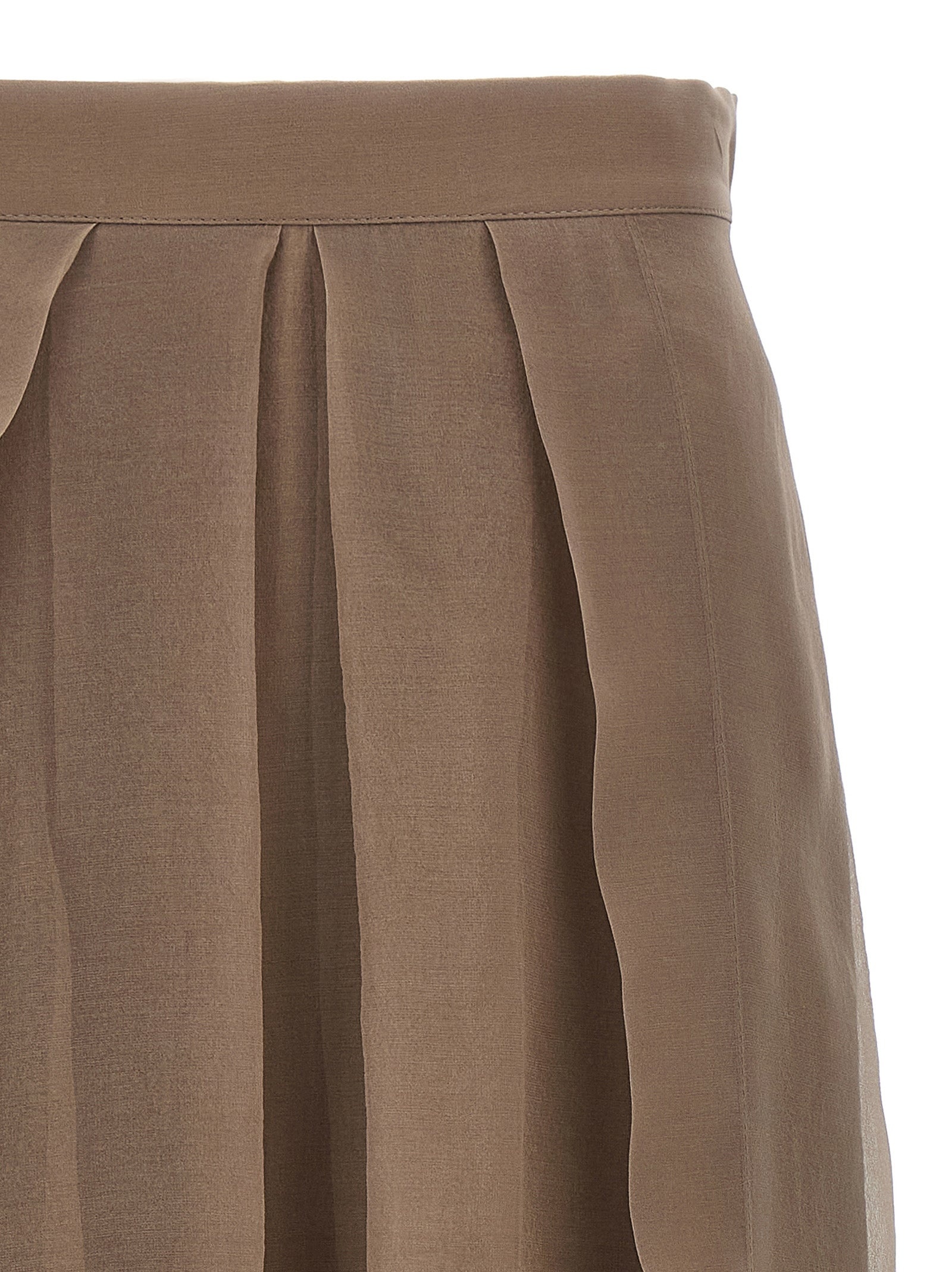 Paneled Circle Skirts Gray - 3