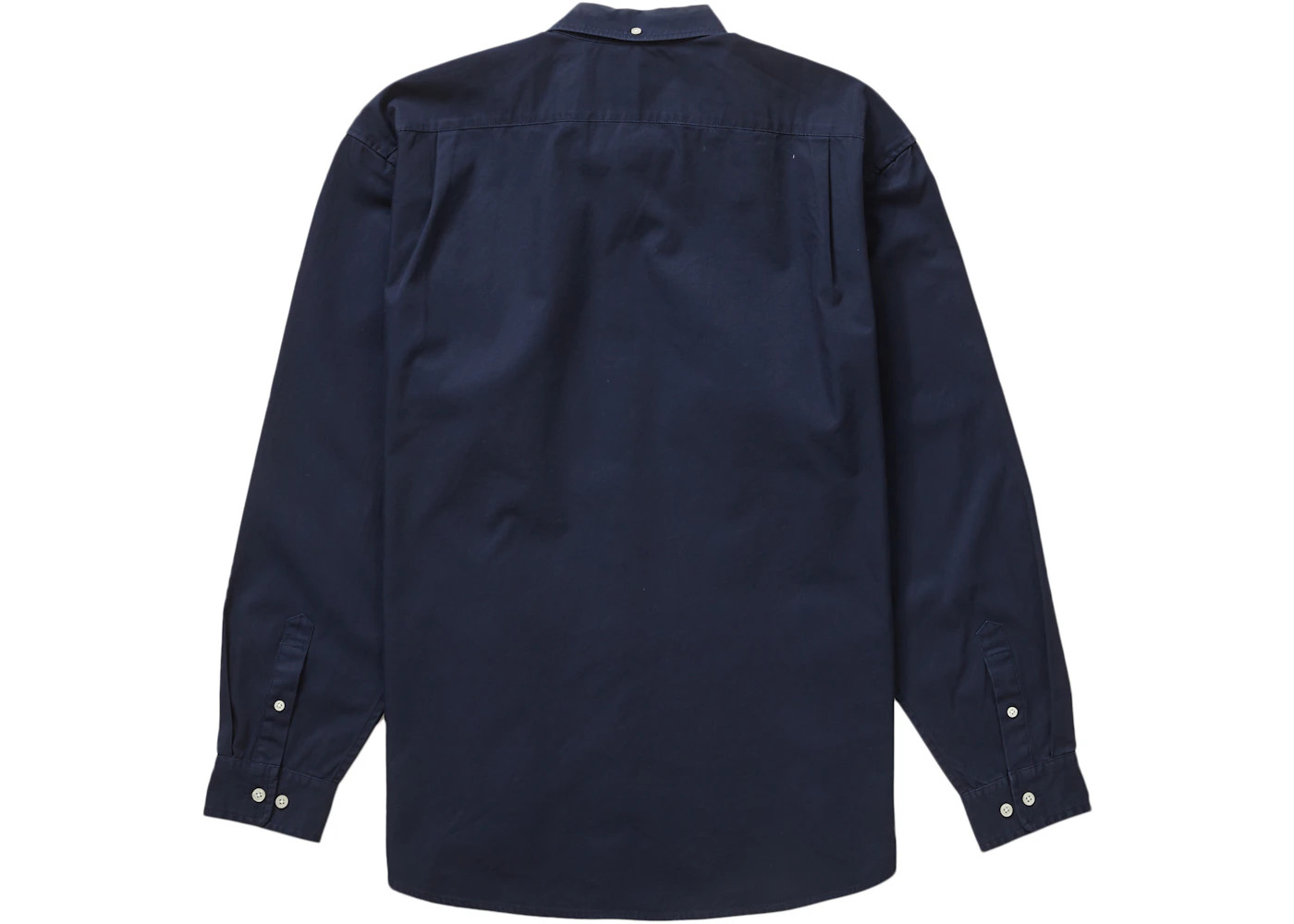 Supreme Small Box Shirt Navy - 2