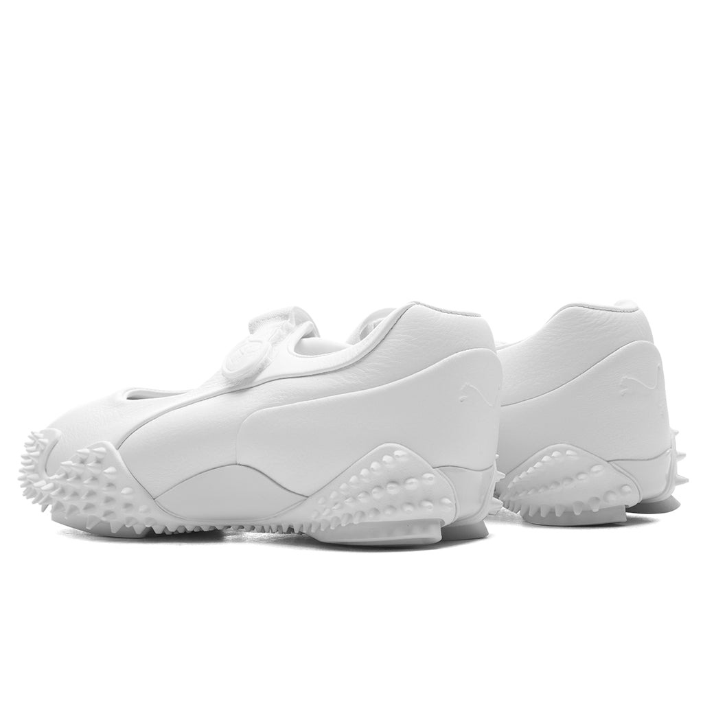 WOMEN'S MOSTRO FEY LEATHER - WHITE - 3