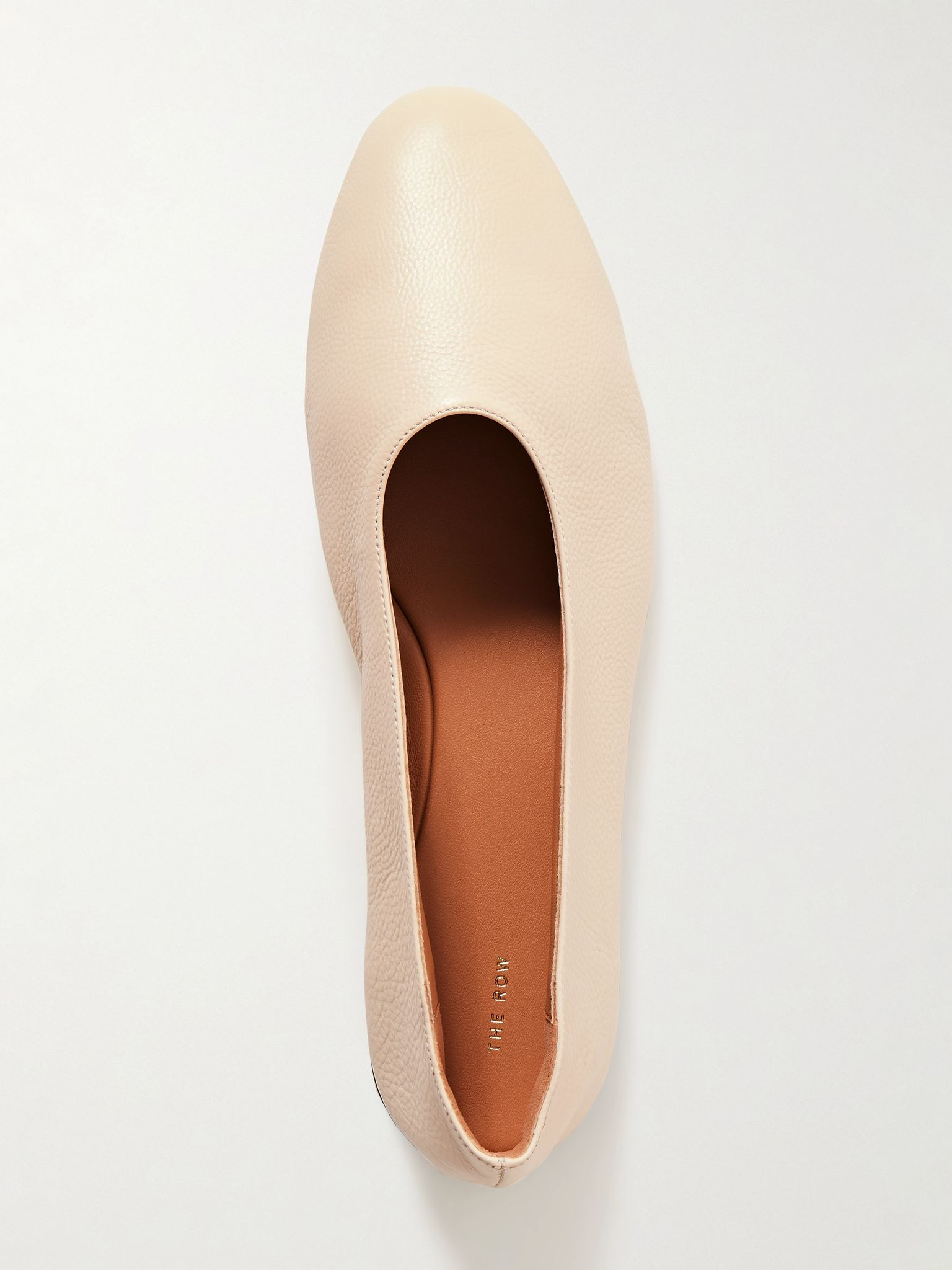 Awar leather ballet flats Cream - 5