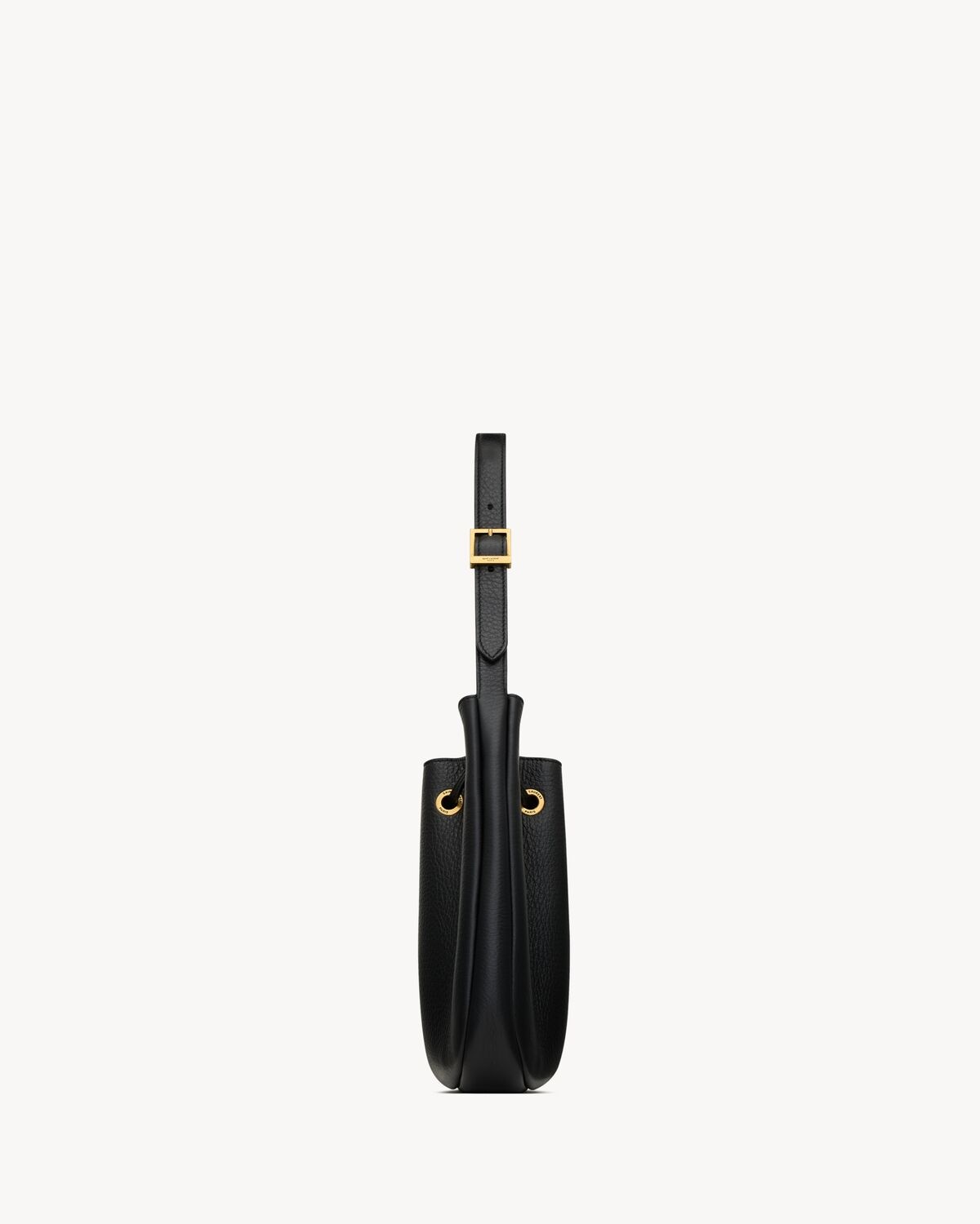 PARIS VII SMALL HOBO IN GRAINED LEATHER - 4