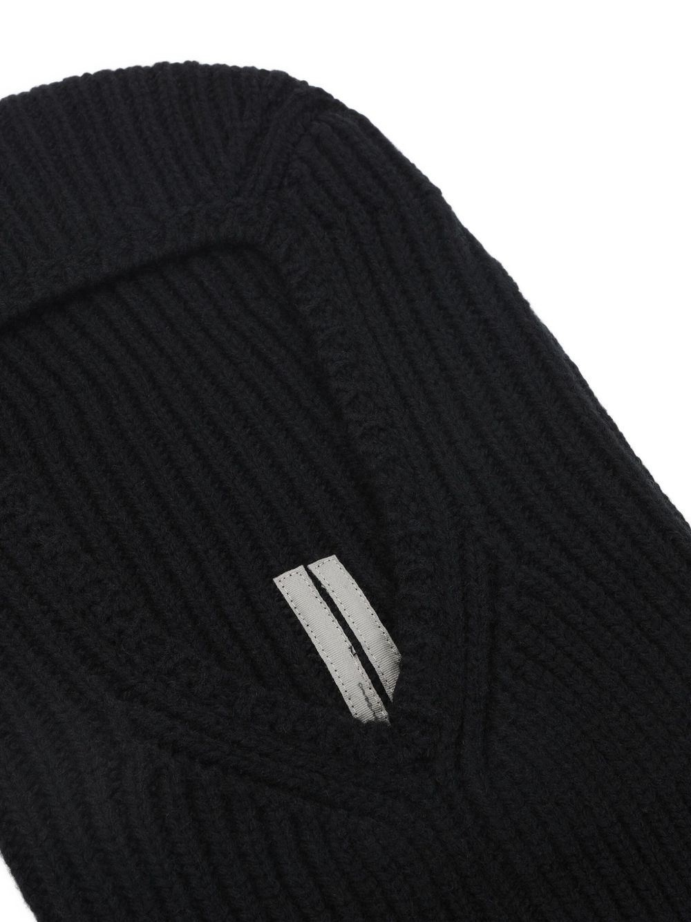 ribbed v-cut balaclava - 3