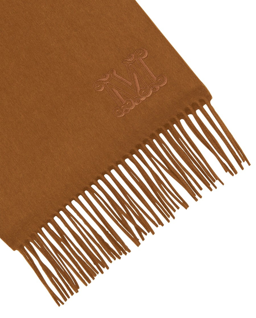 【送料&関税込】Max Mara Dalia Rectangular Scarf With Logo D Max Mara Dalia scarf | REVERSIBLE
