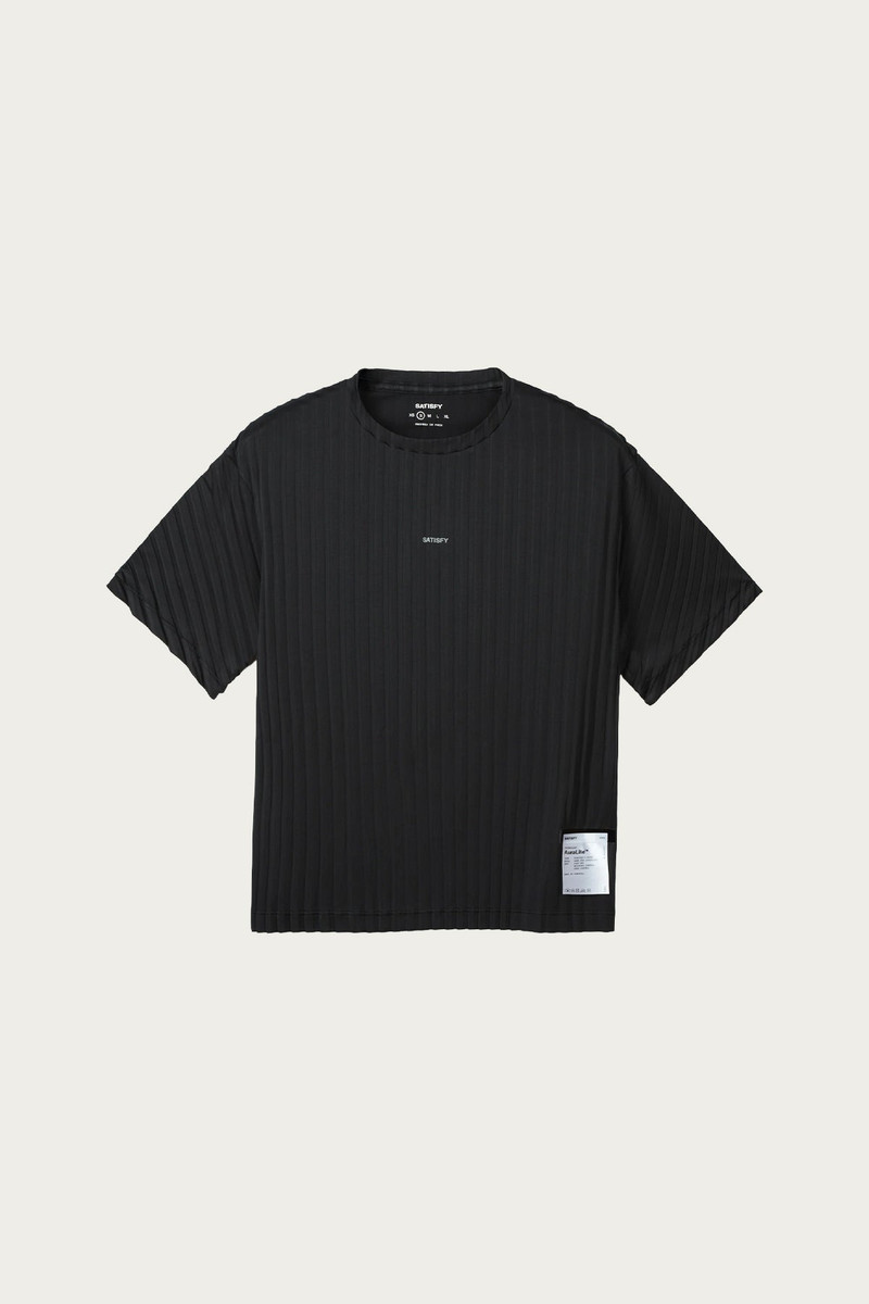 Auralite Pleated T-Shirt - Black SA 1
