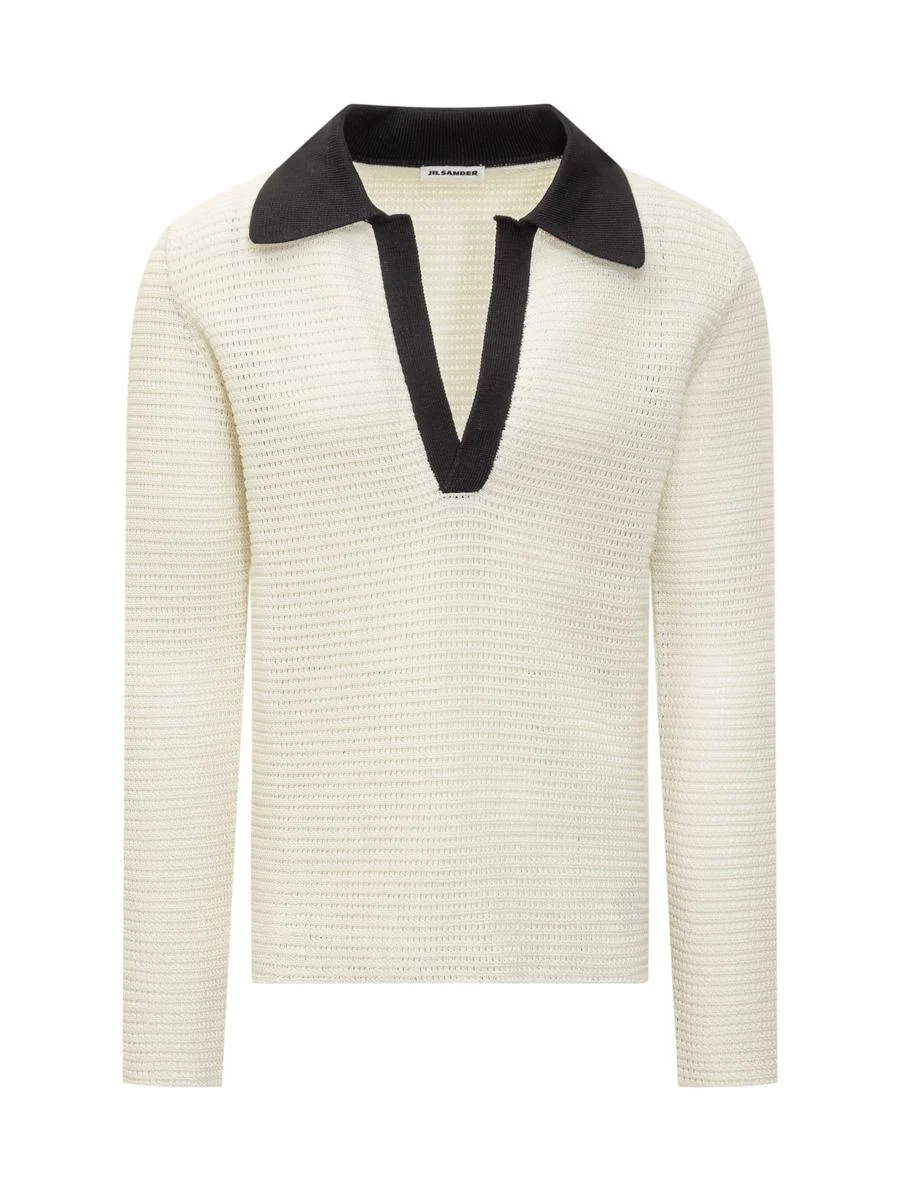 Jil Sander Polo Long-Sleeved Jumper - 1