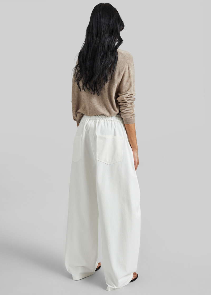 Tulsa Curved Pants - White 6