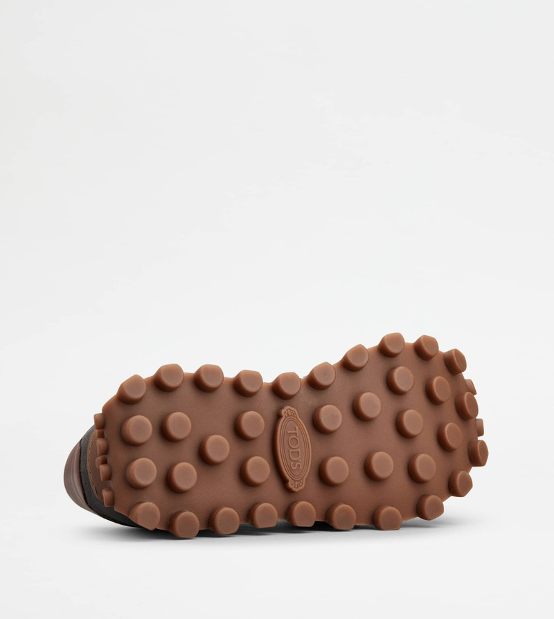 SNEAKERS TOD'S 1T IN SUEDE AND FABRIC - GREY, BROWN 4