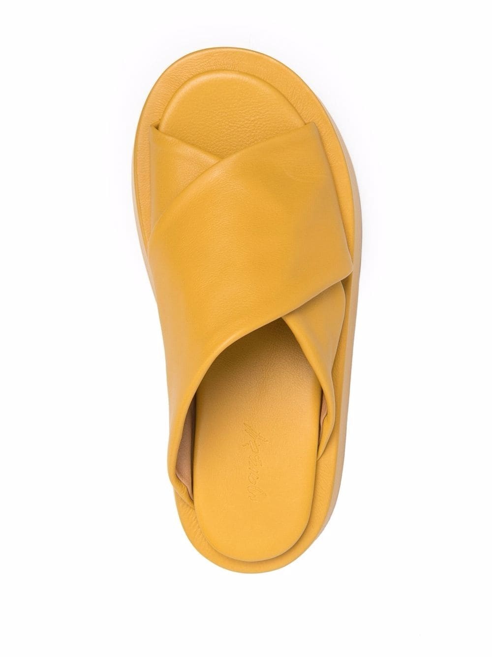 crossover-strap platform sandals - 4