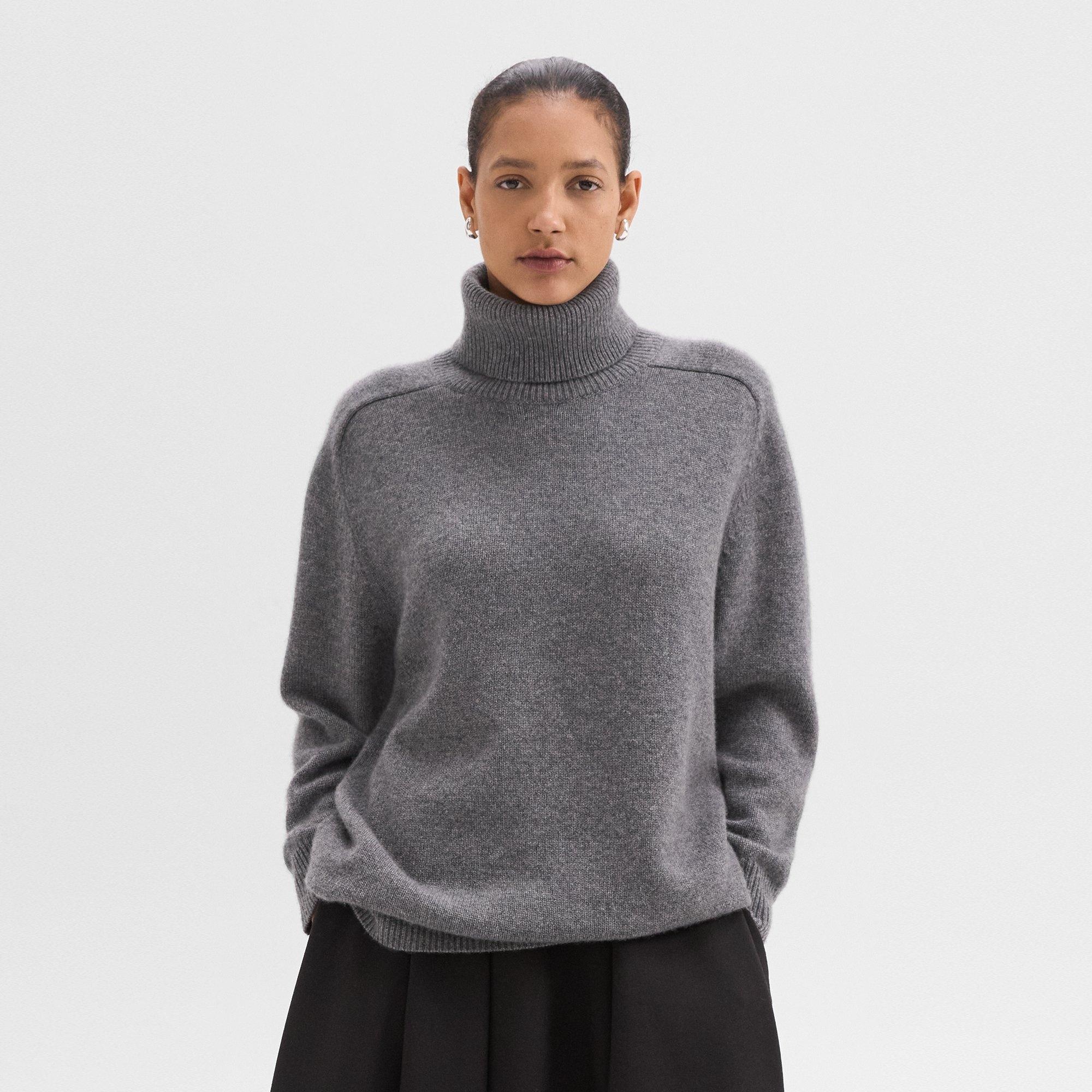 Turtleneck Sweater in Cashmere - 2