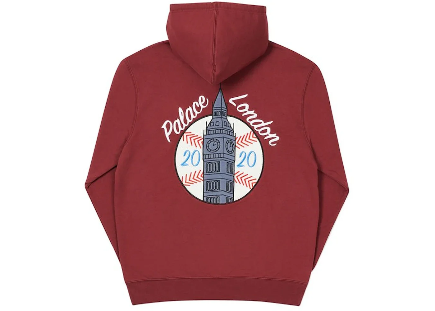 Palace New Era London Hood Cordovan - 1