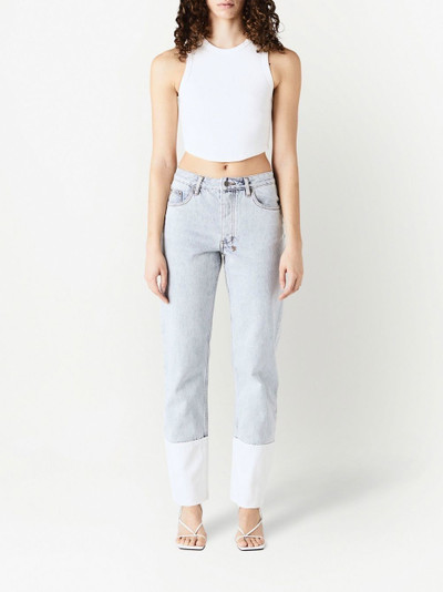 Ksubi low-rise straight jeans outlook