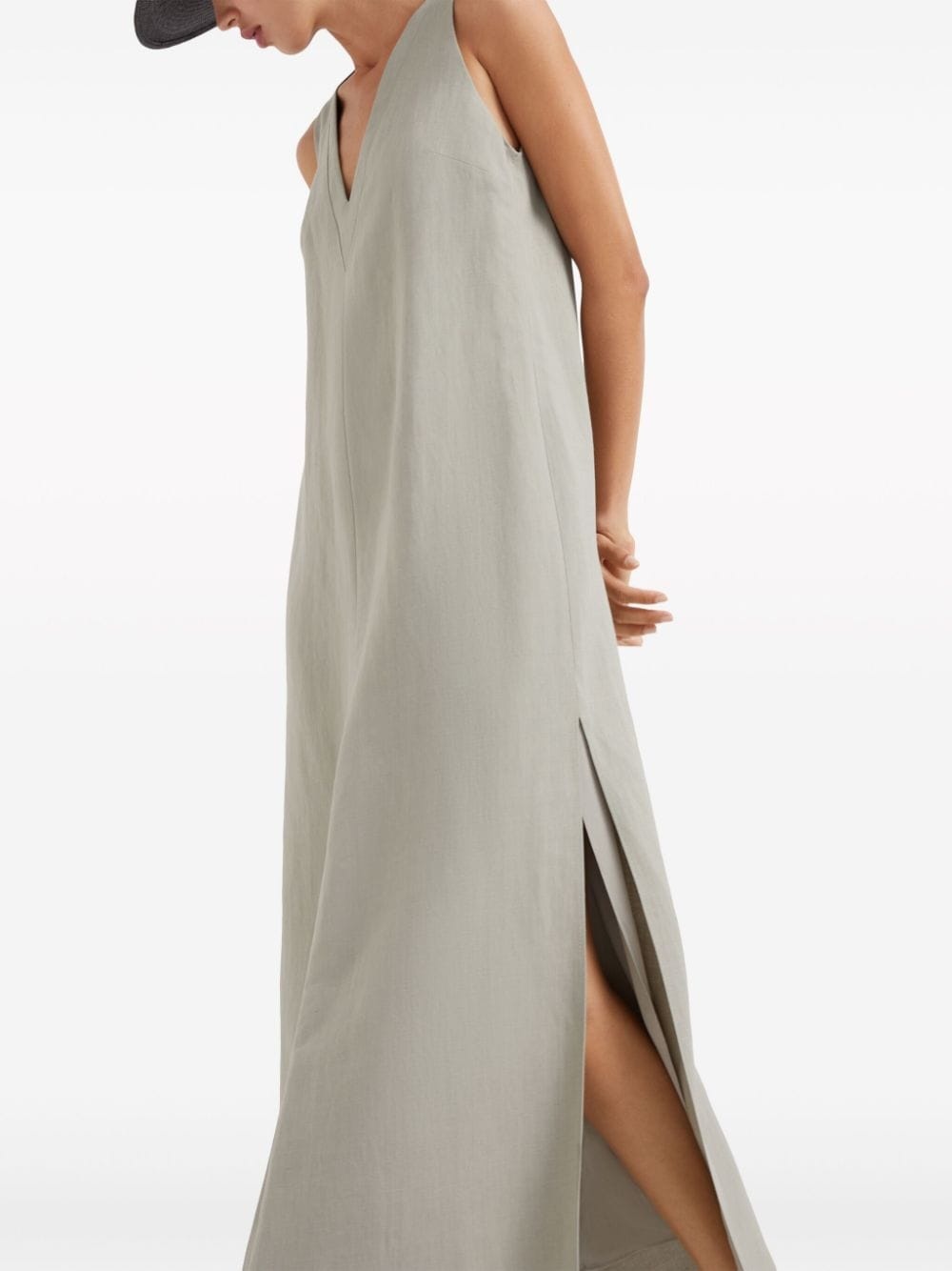 sleeveless maxi dress - 6