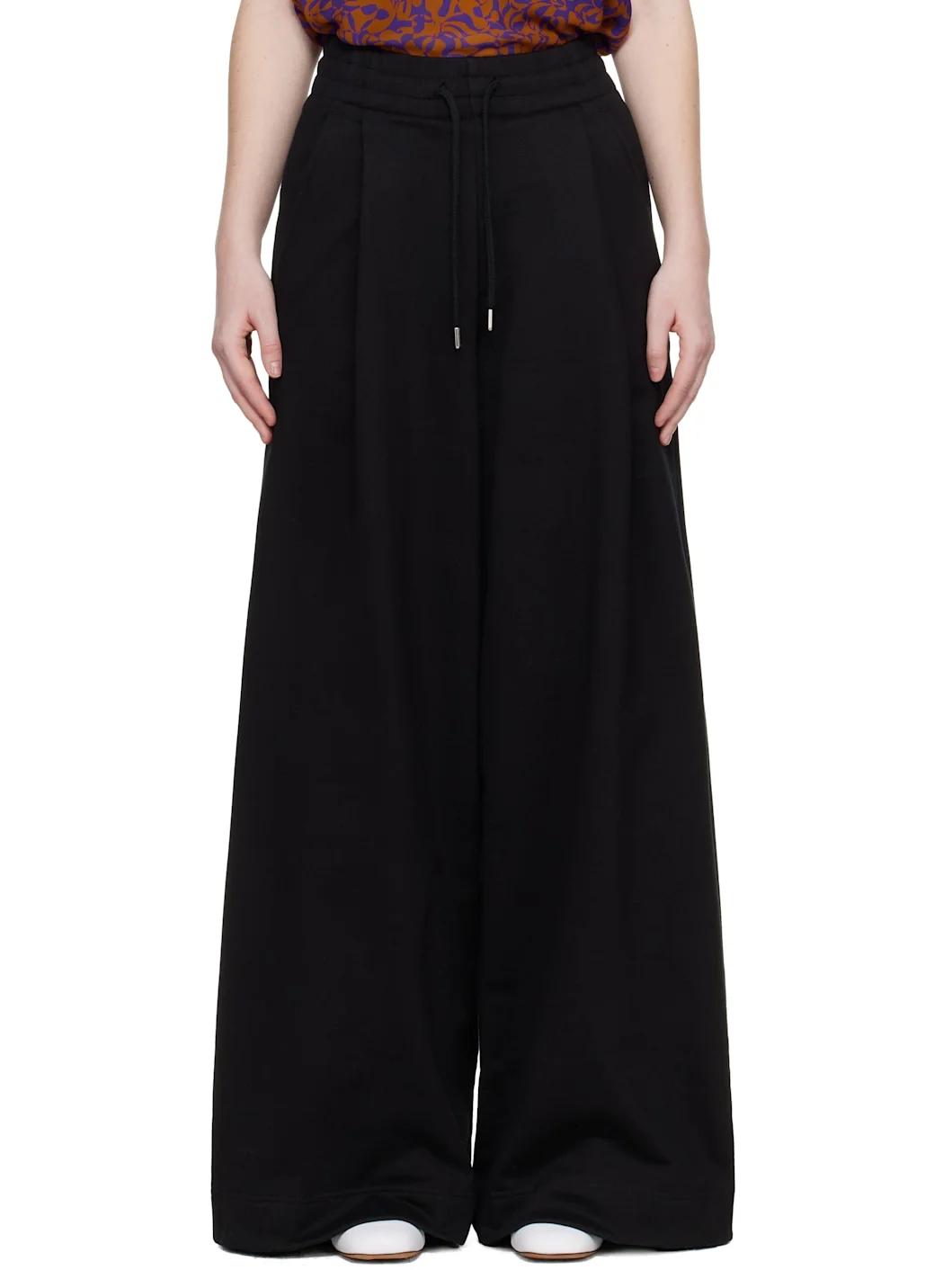 Black Loose Sweatpants - 1