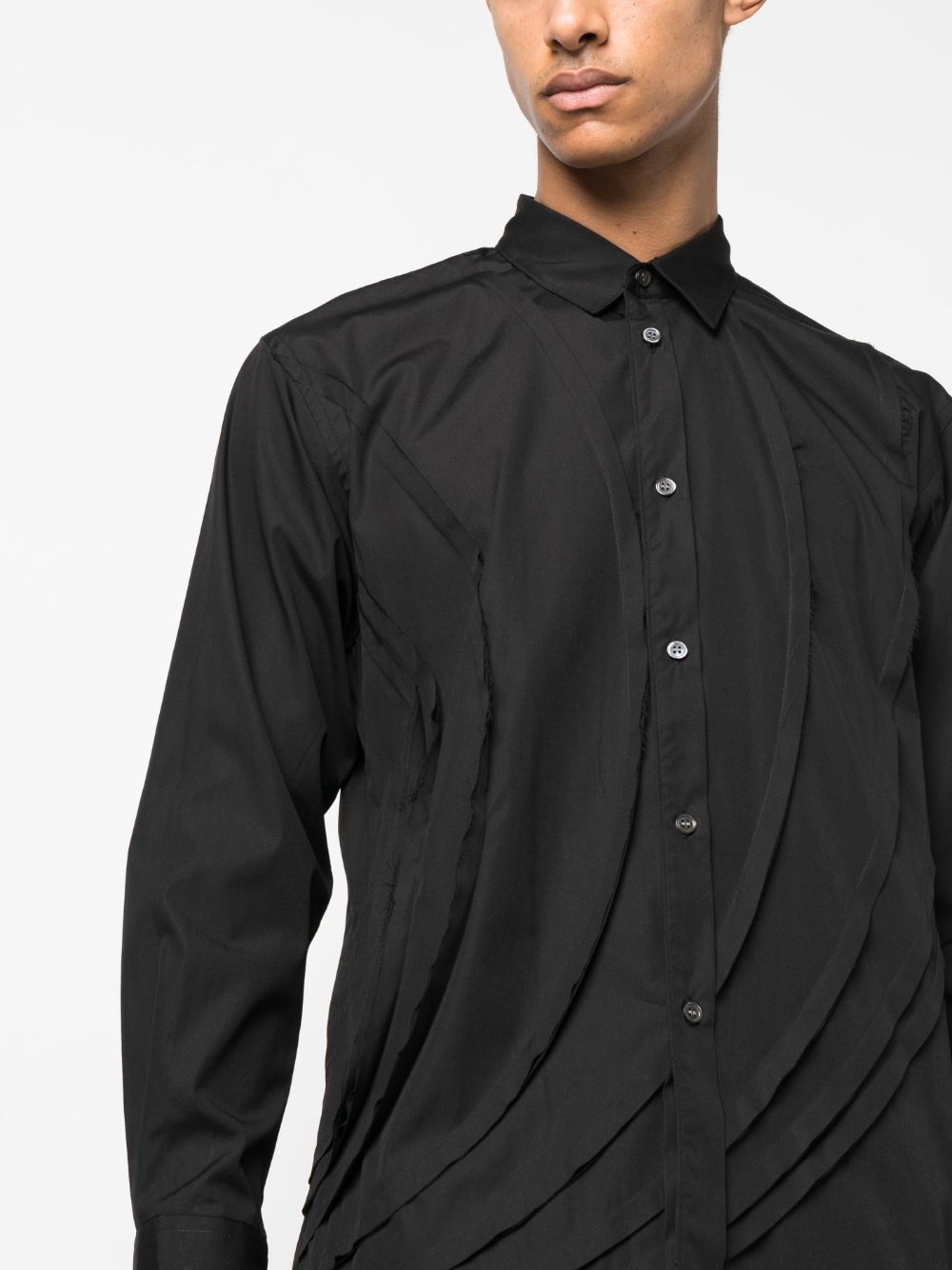 button-up cotton shirt - 5
