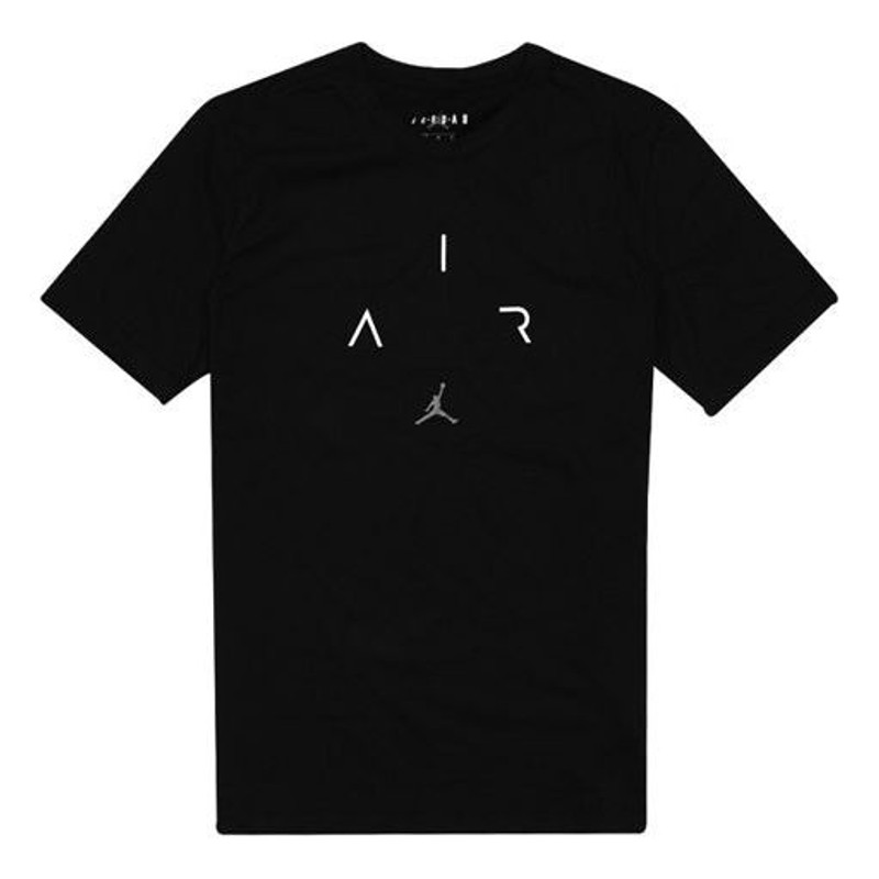 Air Jordan Dri-Fit Air Printing Pattern Short Sleeve Black CN3576-010 - 1