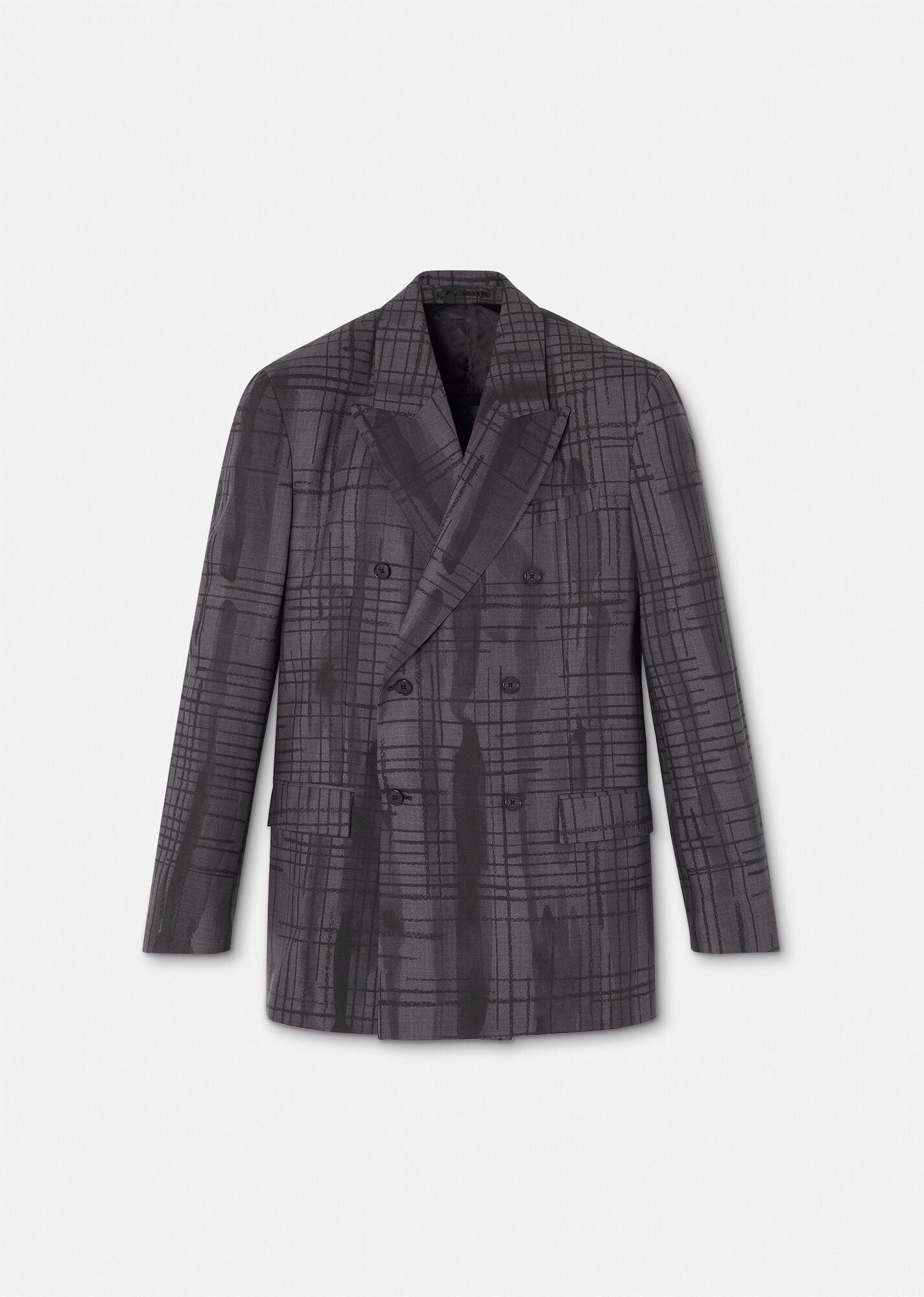 Metropolitano Check Wool Blazer - 1