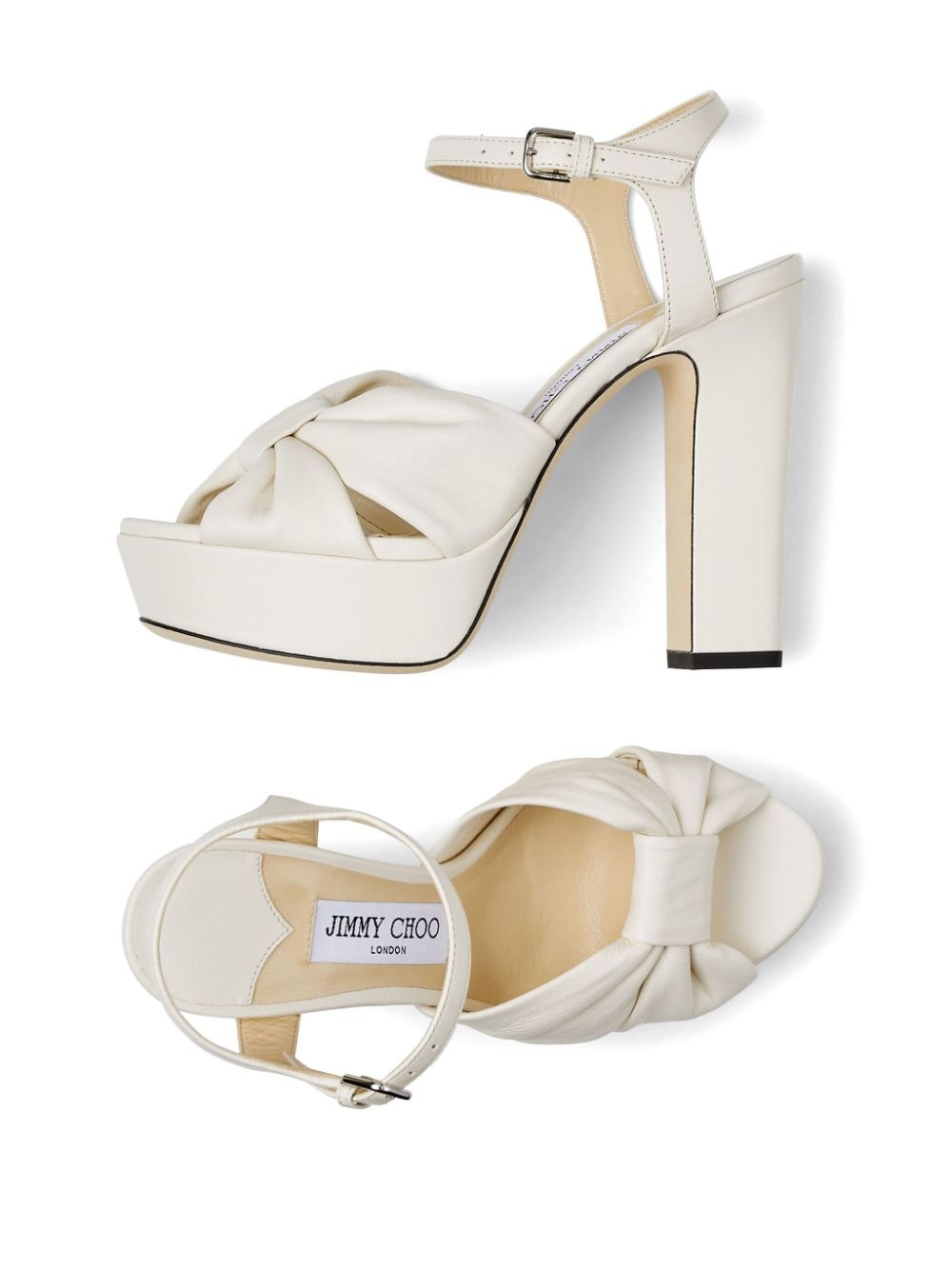 Heloise 120mm leather sandals - 4