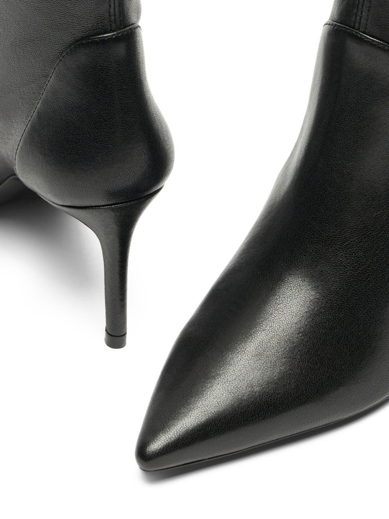knee-high pointed-toe boots 4