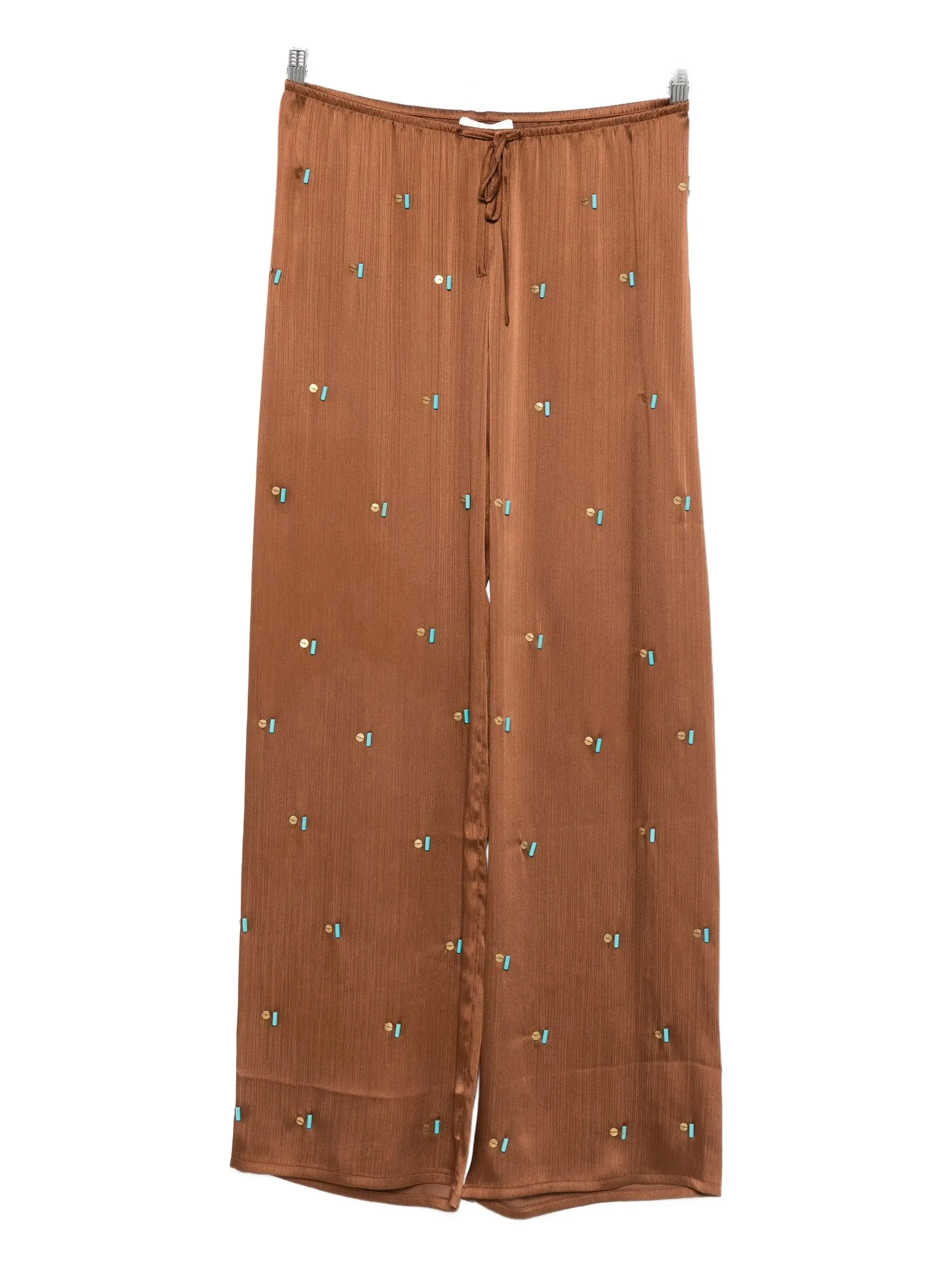 Siedres Manoce Embellished Drawstring Trousers - 1