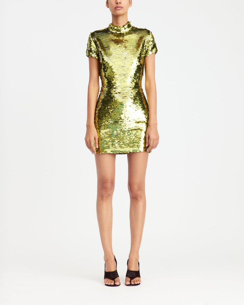 16ARLINGTON IONA MINI DRESS IN SQUARE SEQUIN outlook