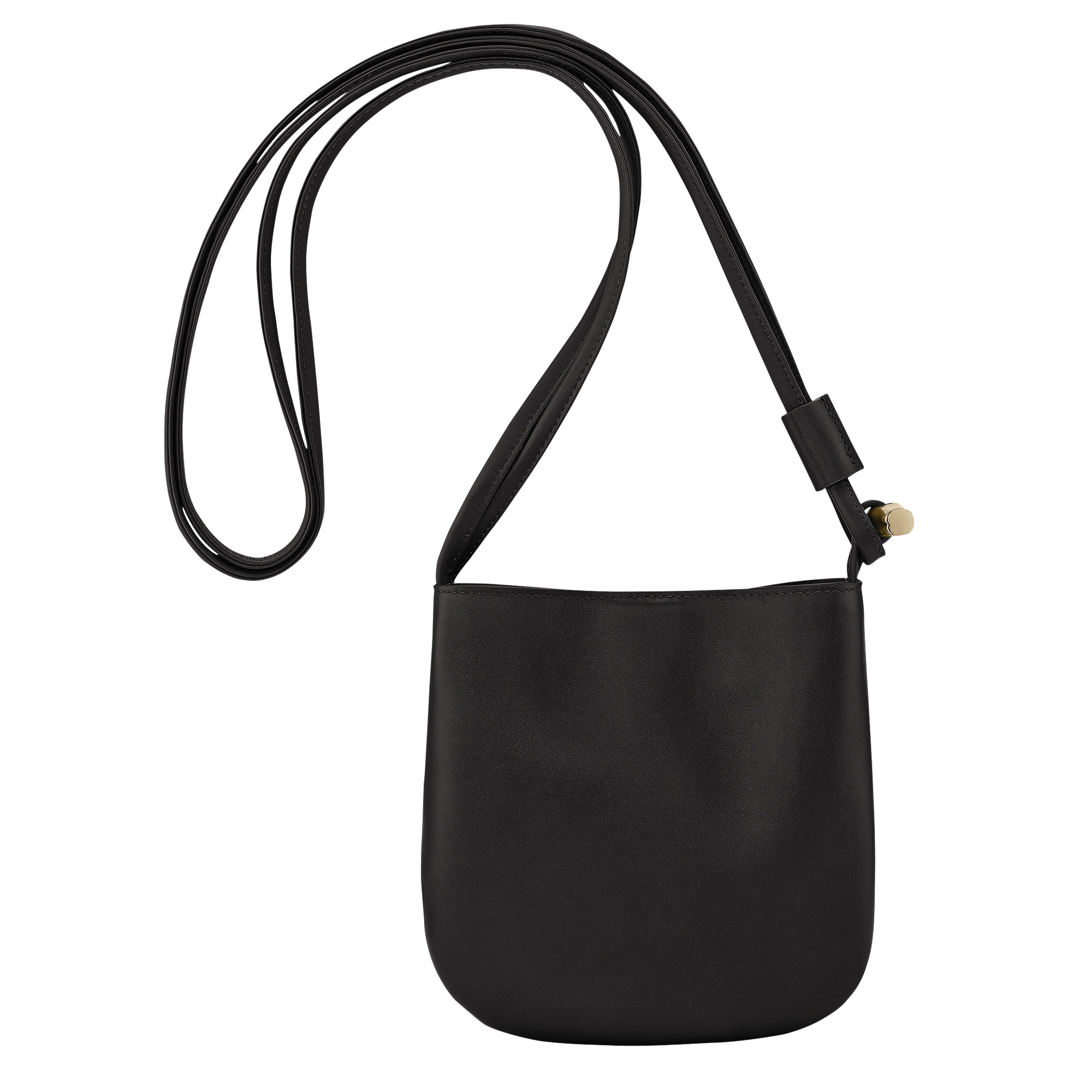 Le Roseau S Crossbody bag Black - Leather - 4