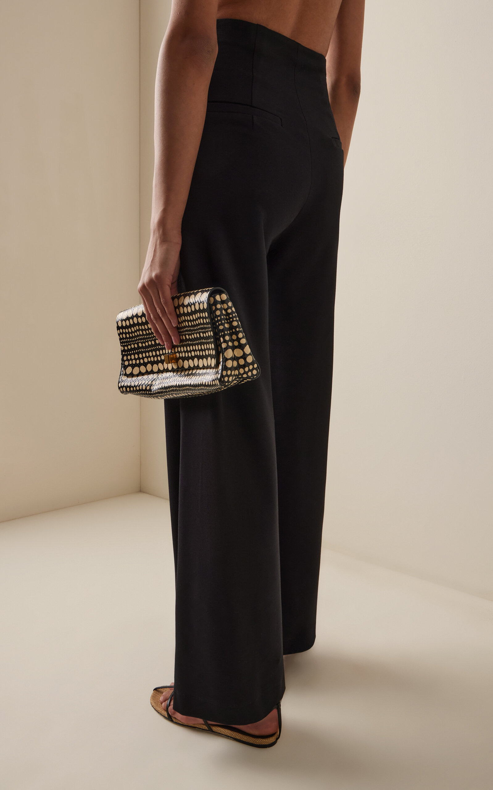 Wide-Leg Dedicame Pants black - 4
