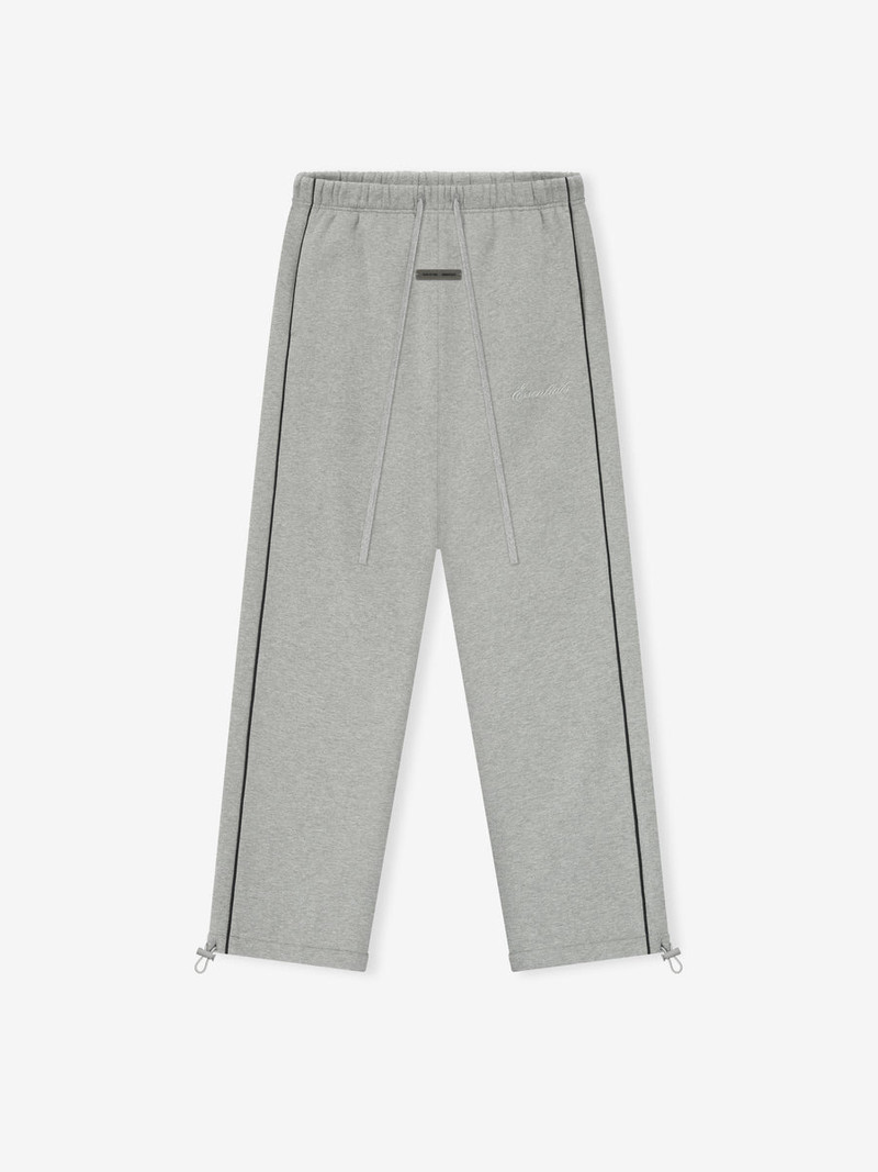 Relaxed Fleece Sweatpant With Piping - 1